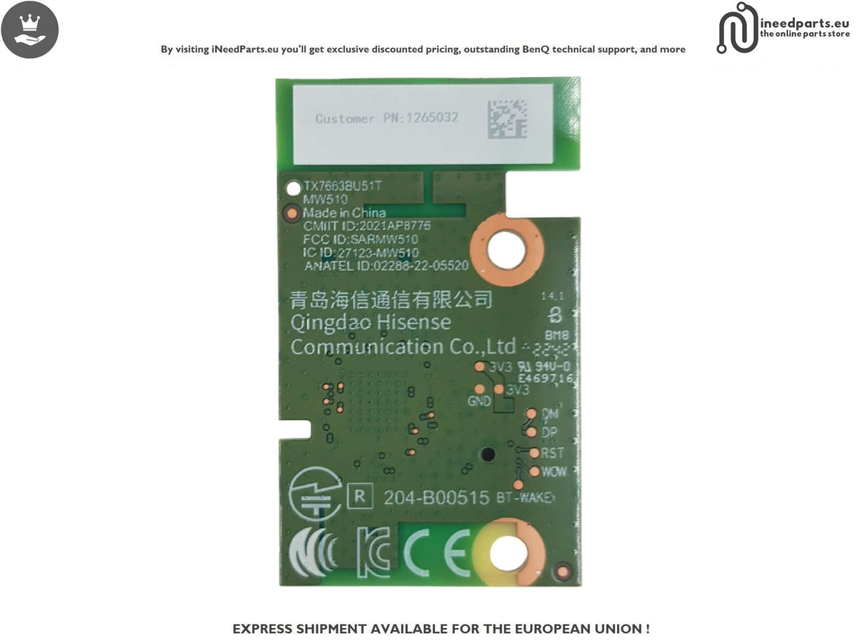 WiFi Board TV HISENSE 50ABG TX7663BU51T