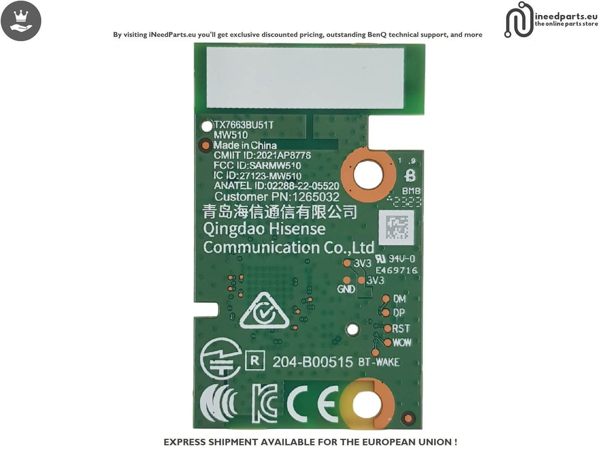 WiFi Board TV HISENSE 55U6KQ TX7633BU51T