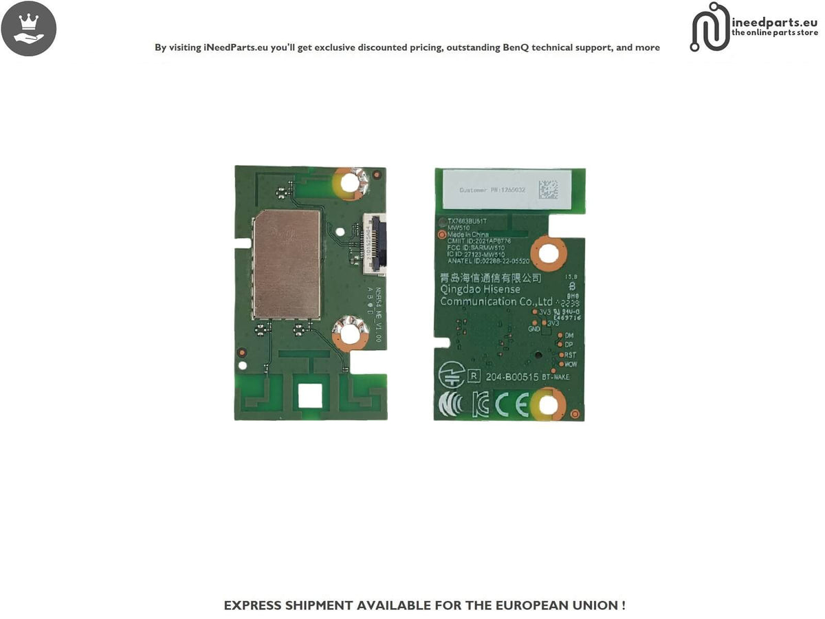 WiFi Board TV HISENSE 65U7HQ M5B54_MB_V1