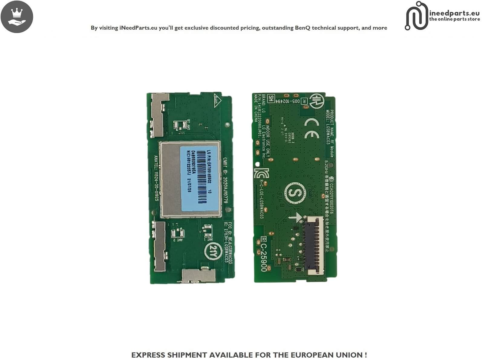 WiFi Board TV LG 70UP76703LB EAT65166902