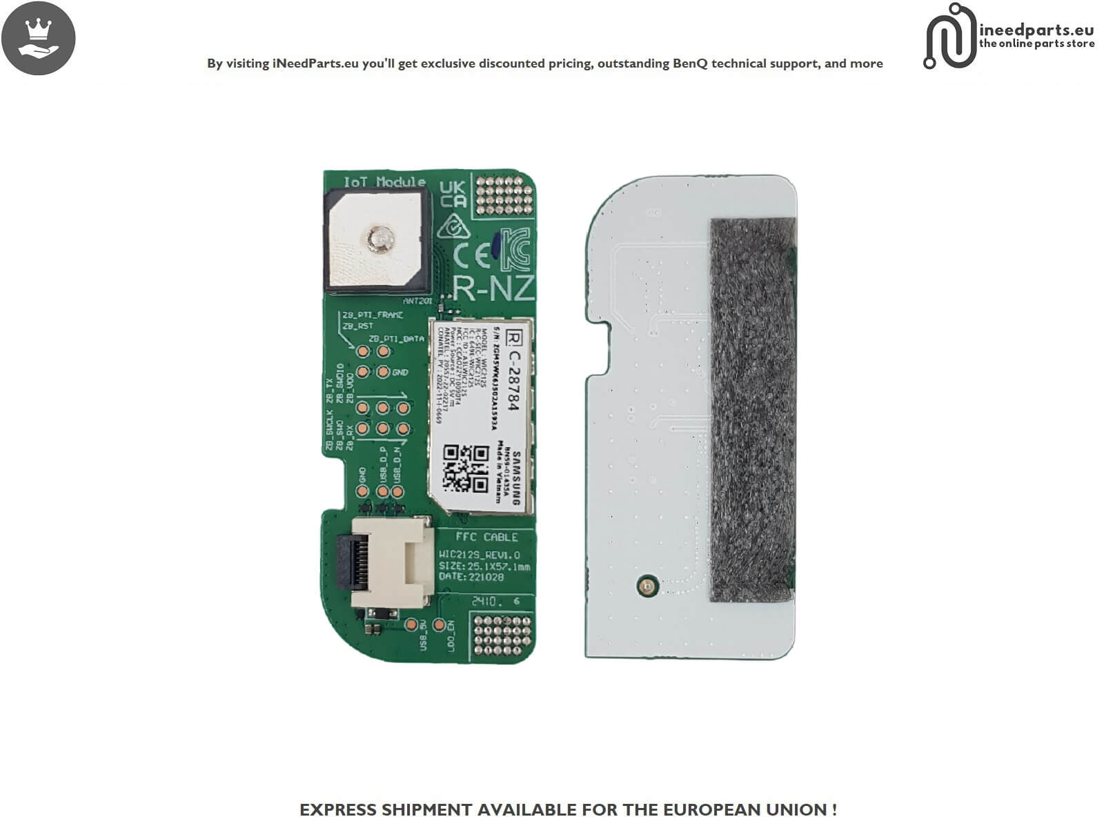 WiFi Board TV SAMSUNG QE50Q60DAU BN59-01435A