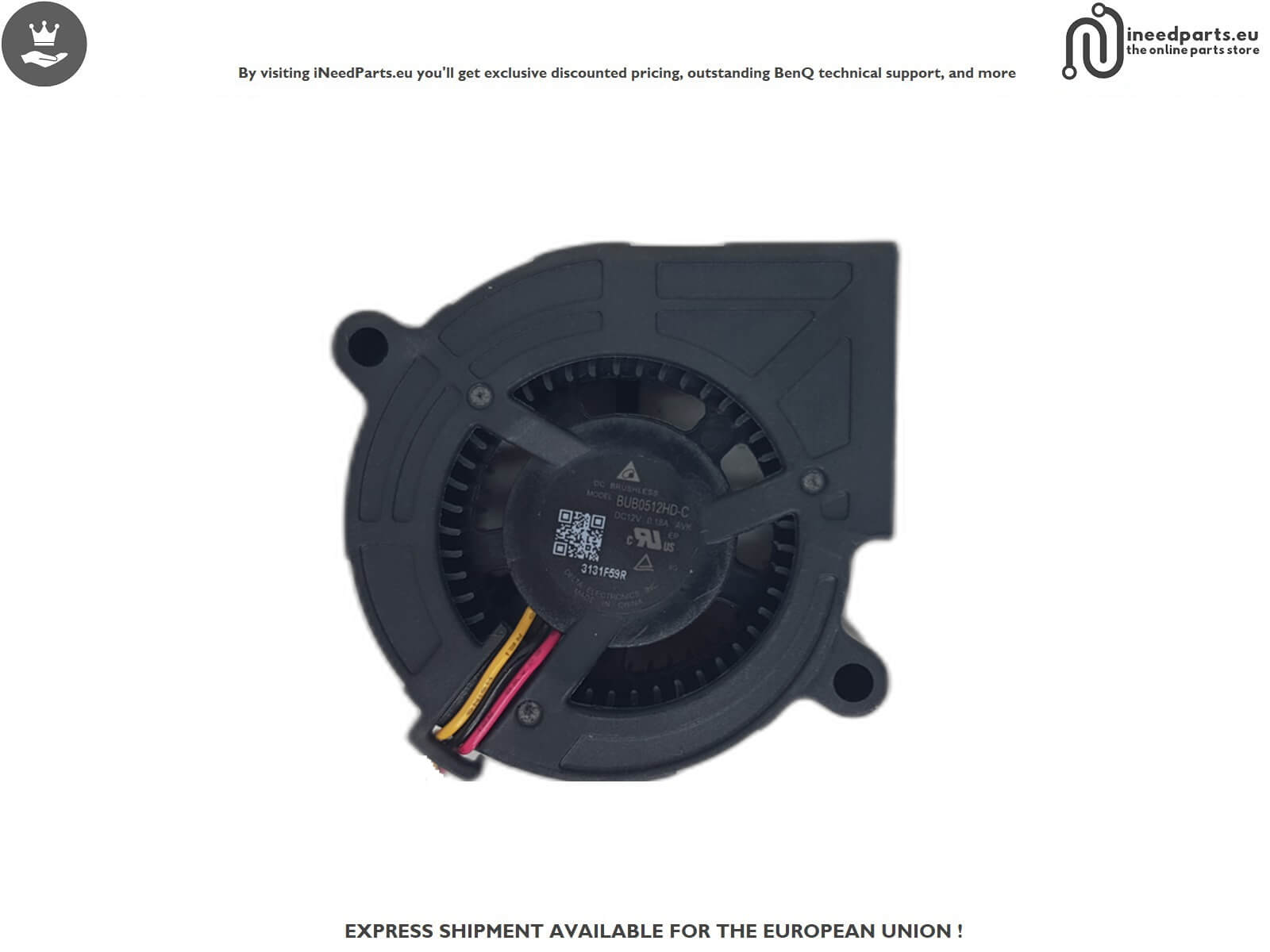 Blower Fan Delta BUB0512HD-C For Benq EH600, EW600, EW800ST, EX600
