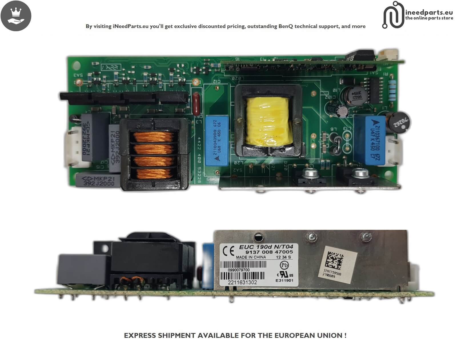 Lamp Driver Board (Ballast) For Benq W703D