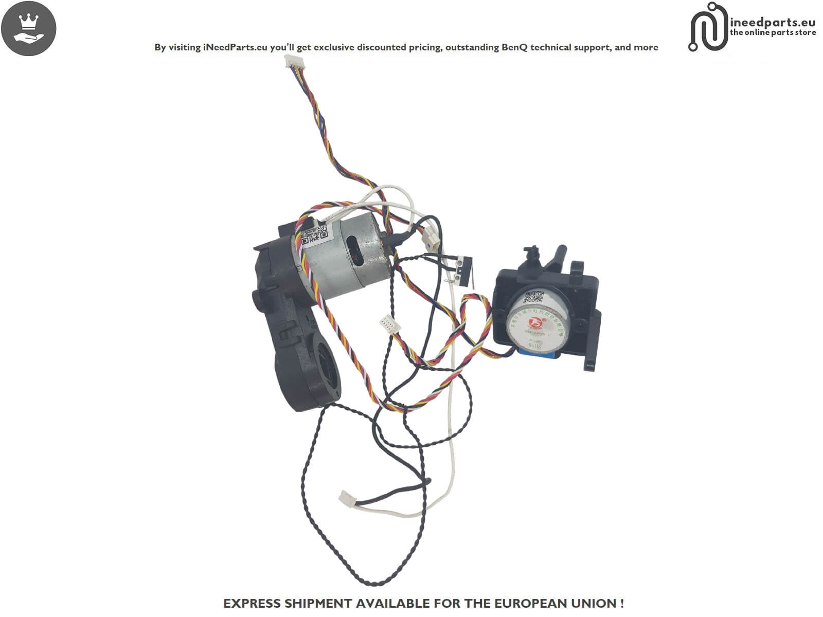 Assembly Mop Motor for Eureka E10S Vacuum Cleaner