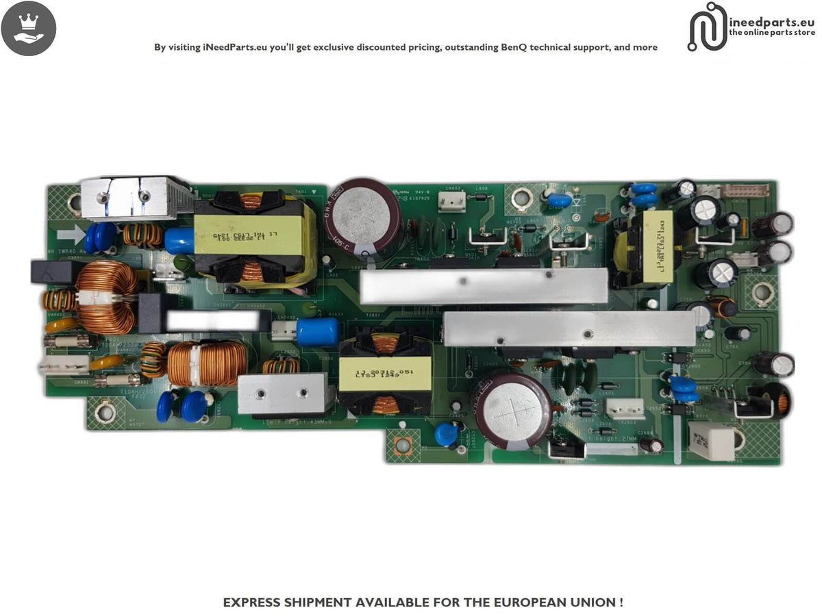 Power Board for Benq SH960, SH963 Projector