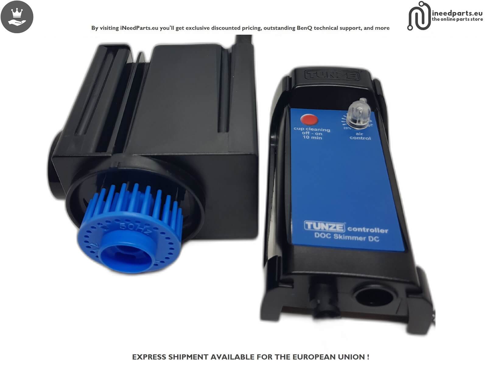 Turbelle Controller Skimmer 7090.250 Comline Electronic Foamer 9012.041 24V=17-21W, TMAX 35 C, AIR MAX 600L/H