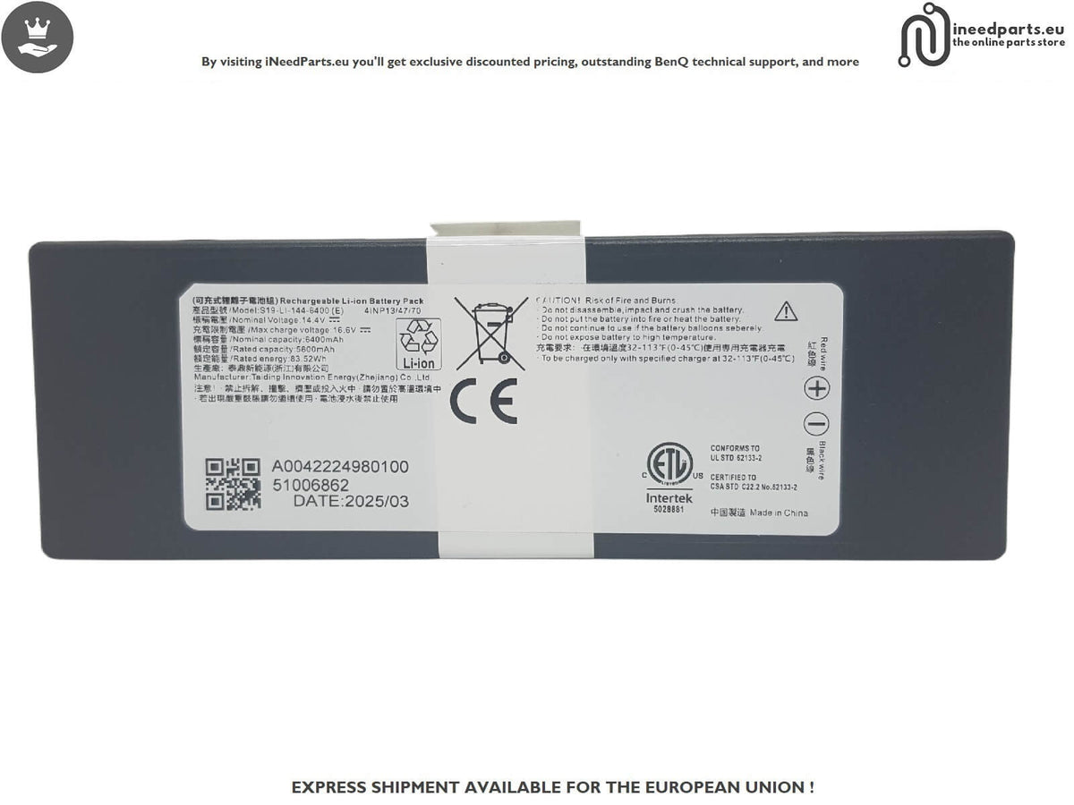 Battery for Ecovacs Deebot X9 PRO OMNI Vaccum Cleaner
