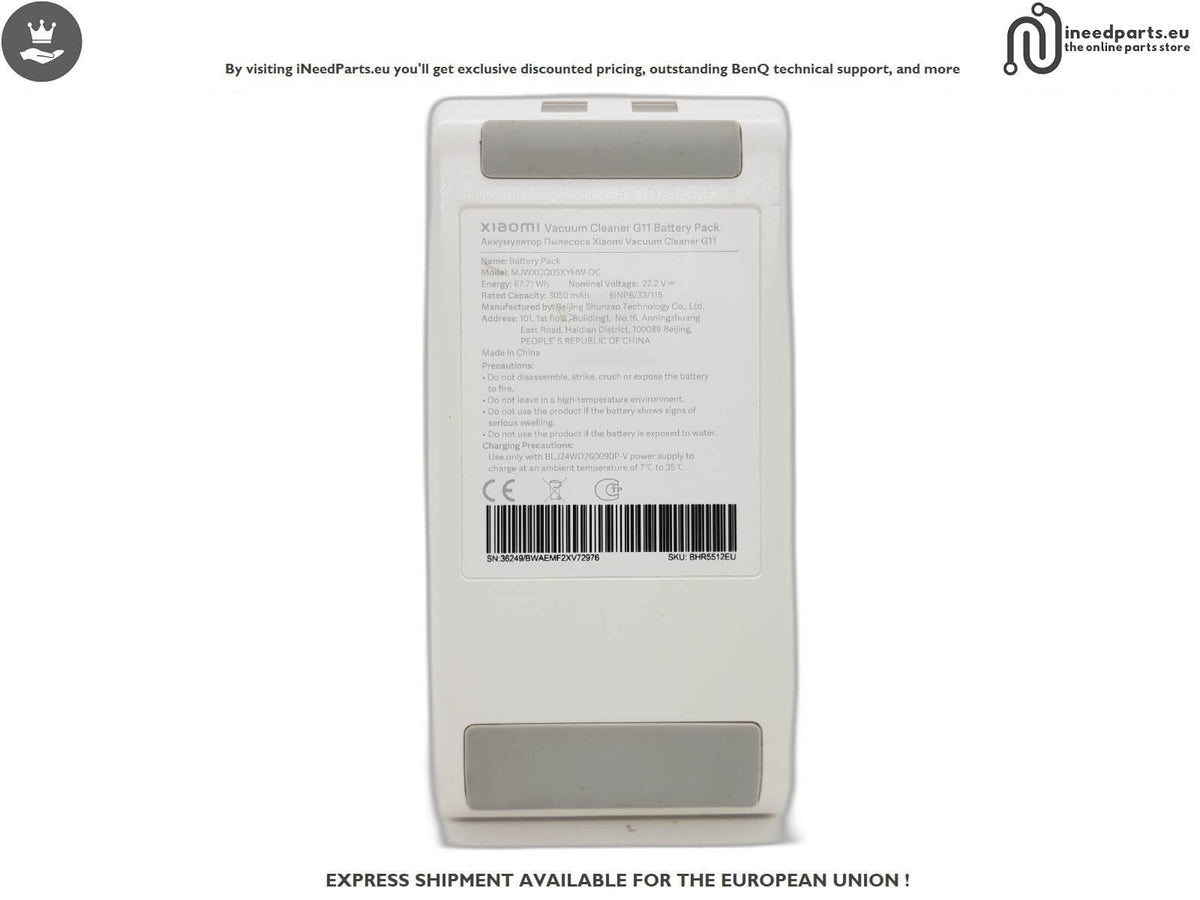Battery for Xiaomi G11 Vacuum Cleaner
