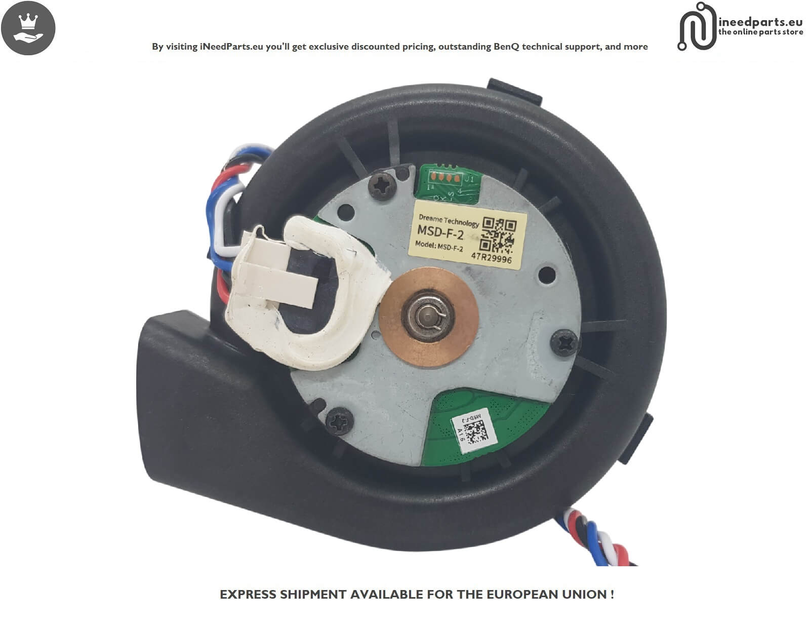 Blower Fan for Dreame L40 Ultra Robot Vacuum Cleaner