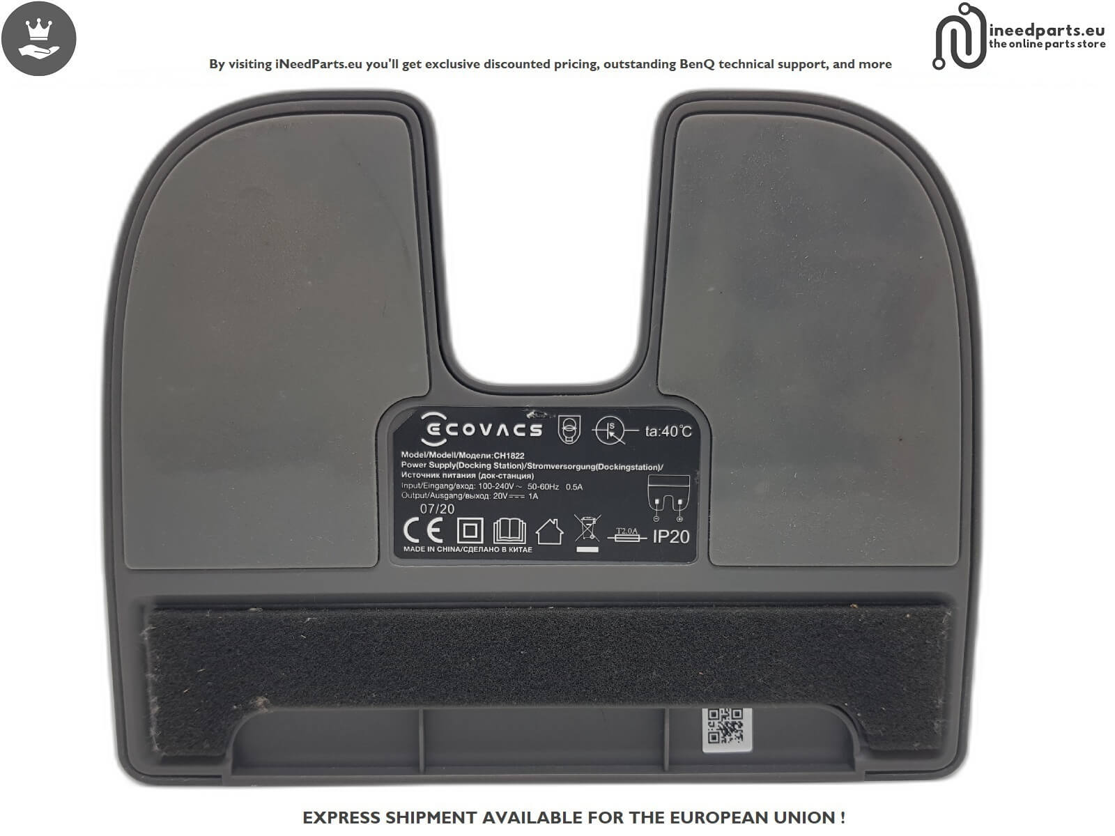 Charger Base for Ecovacs Deebot OZMO T8