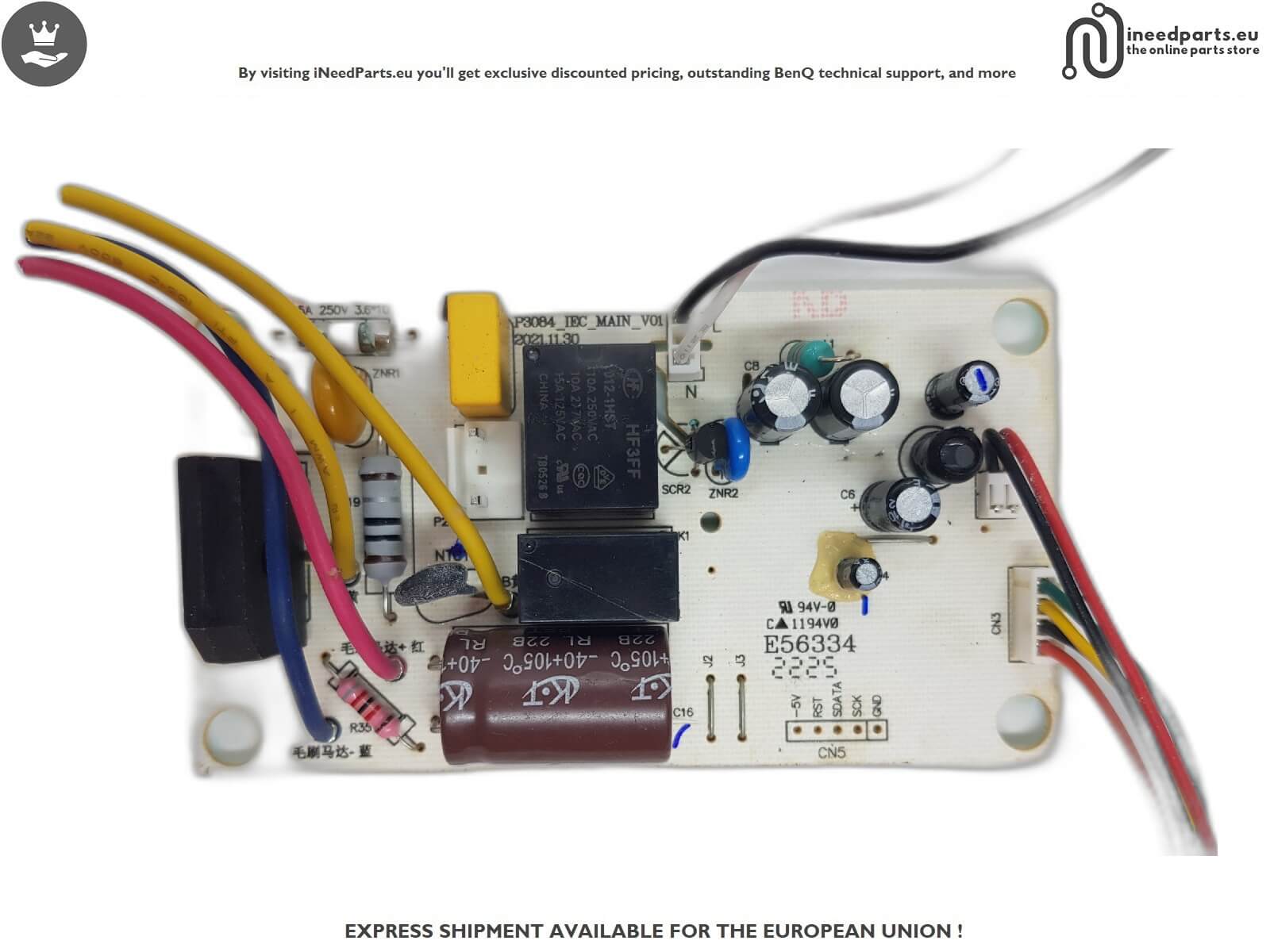 Control Board For Bissell CrossWave C3 Pro Model 3555N