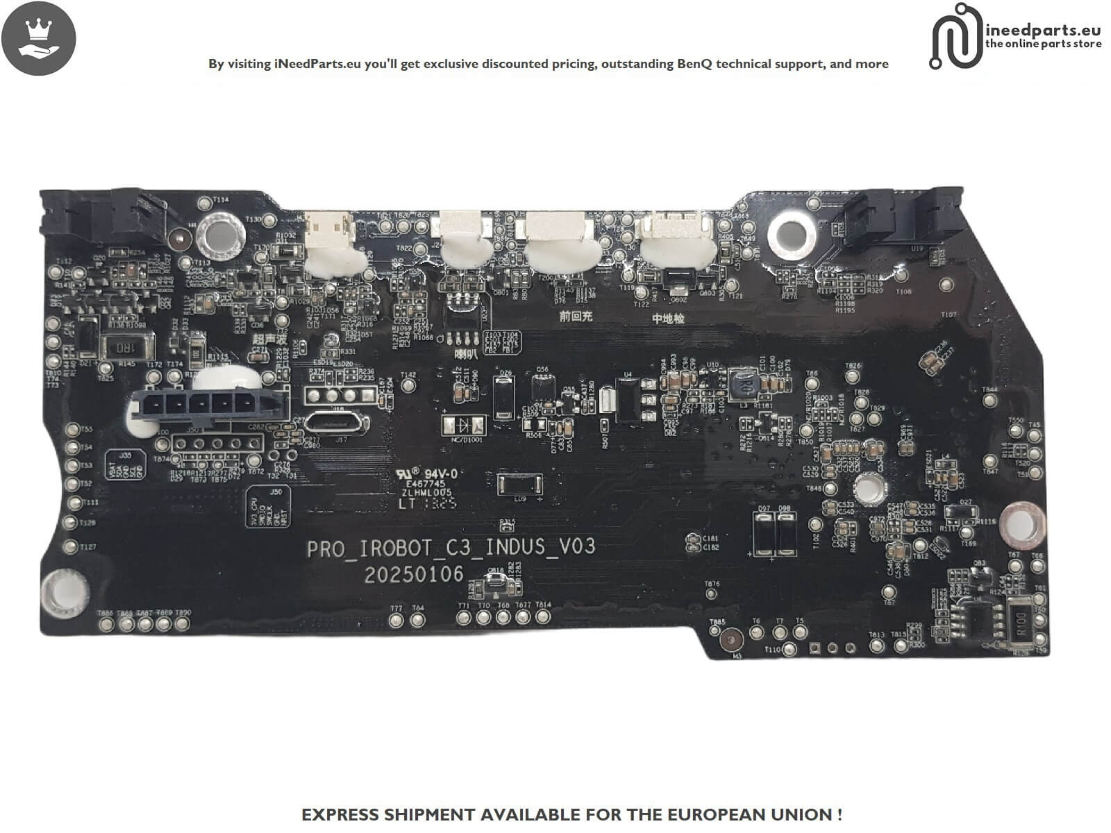 Control Board for iRobot Roomba 105 Combo Robot Vacuum