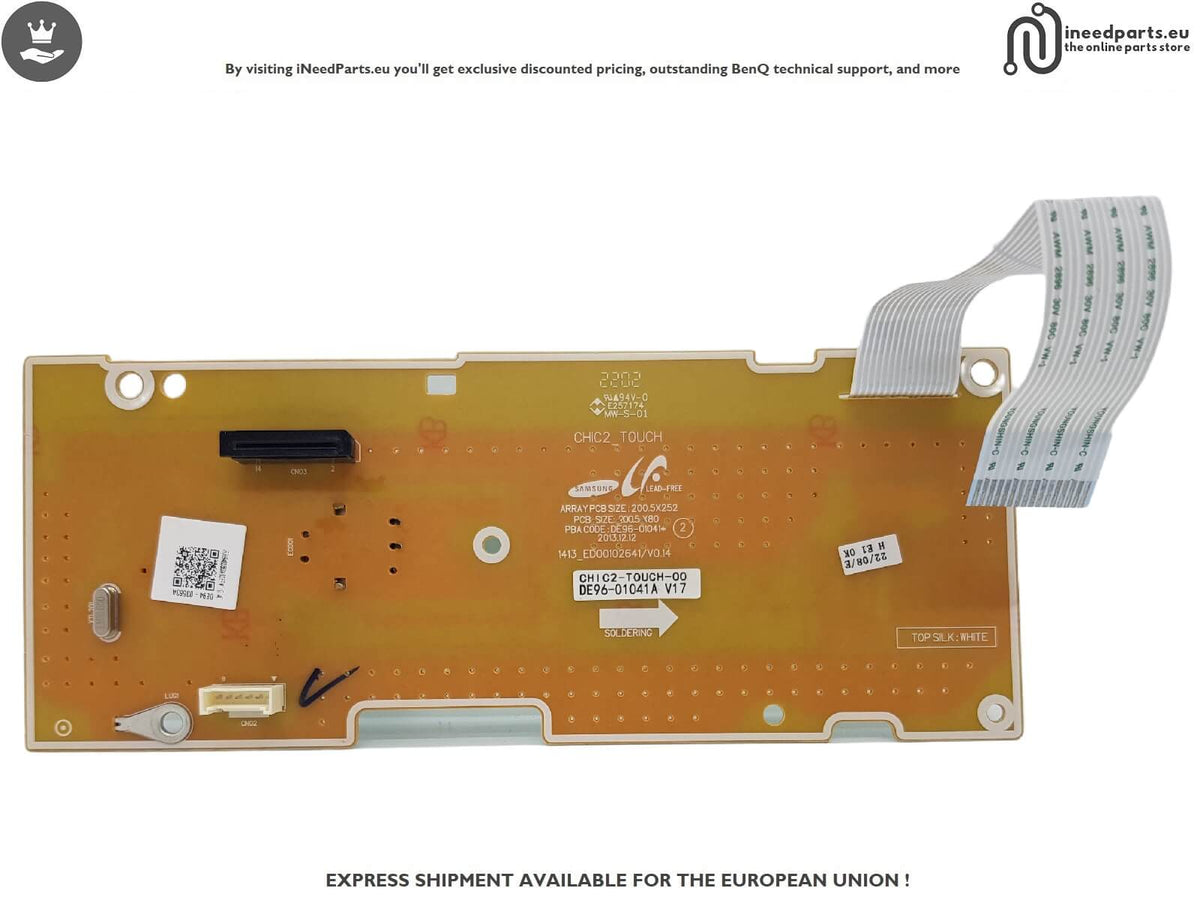 Control Board LCD for Samsung MC32K7055CT/ET CHIC2-TOUCH-00 DE96-01041A V17