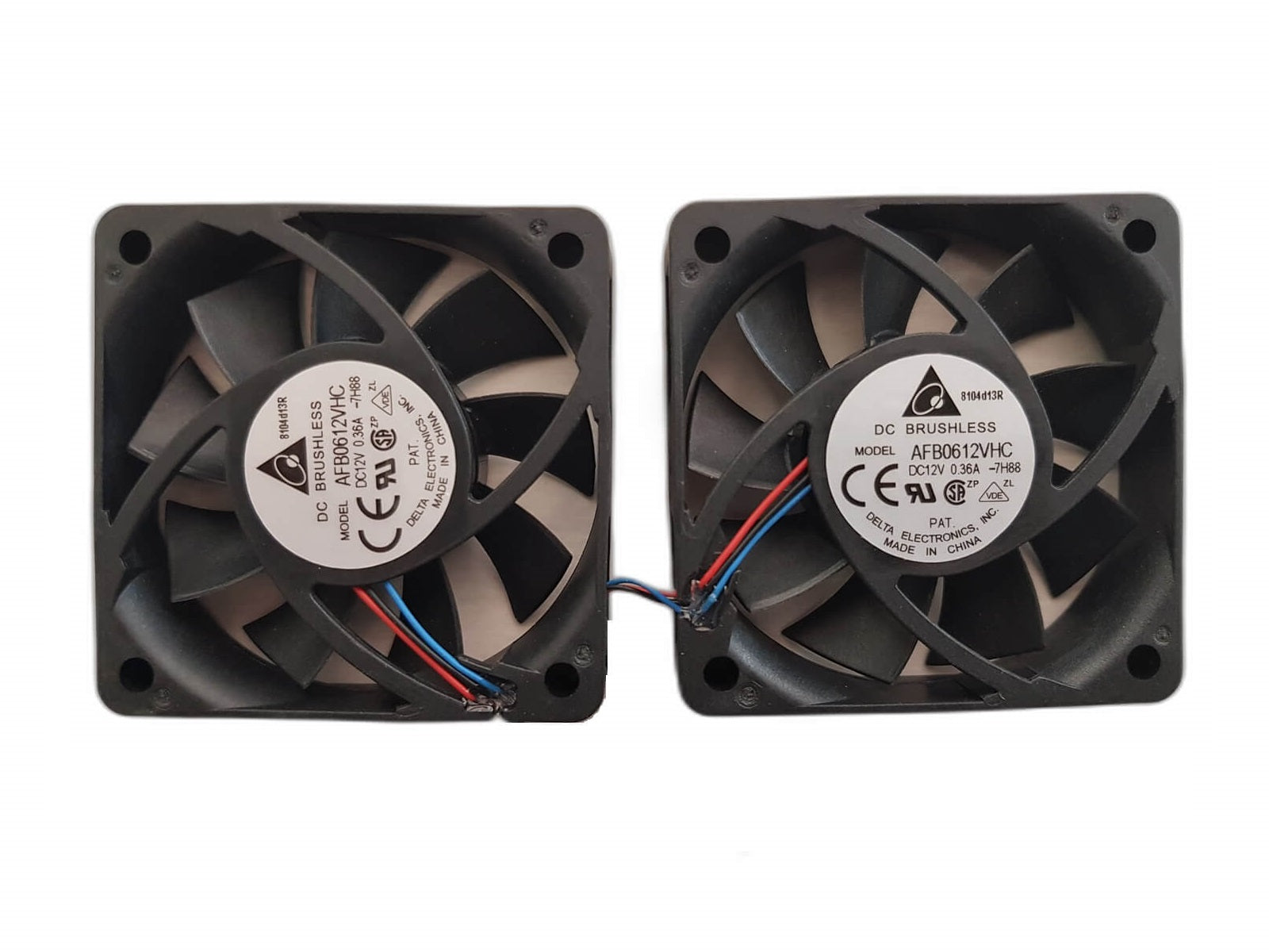 2xFAN DELTA AFB0612VHC for BenQ CP220 CP220c Projectors