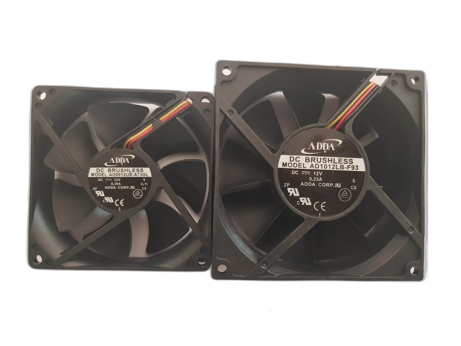 2xFAN ADDA AD1012LB-F93-AD0912UB-A73GL for BenQ SP870 Projector