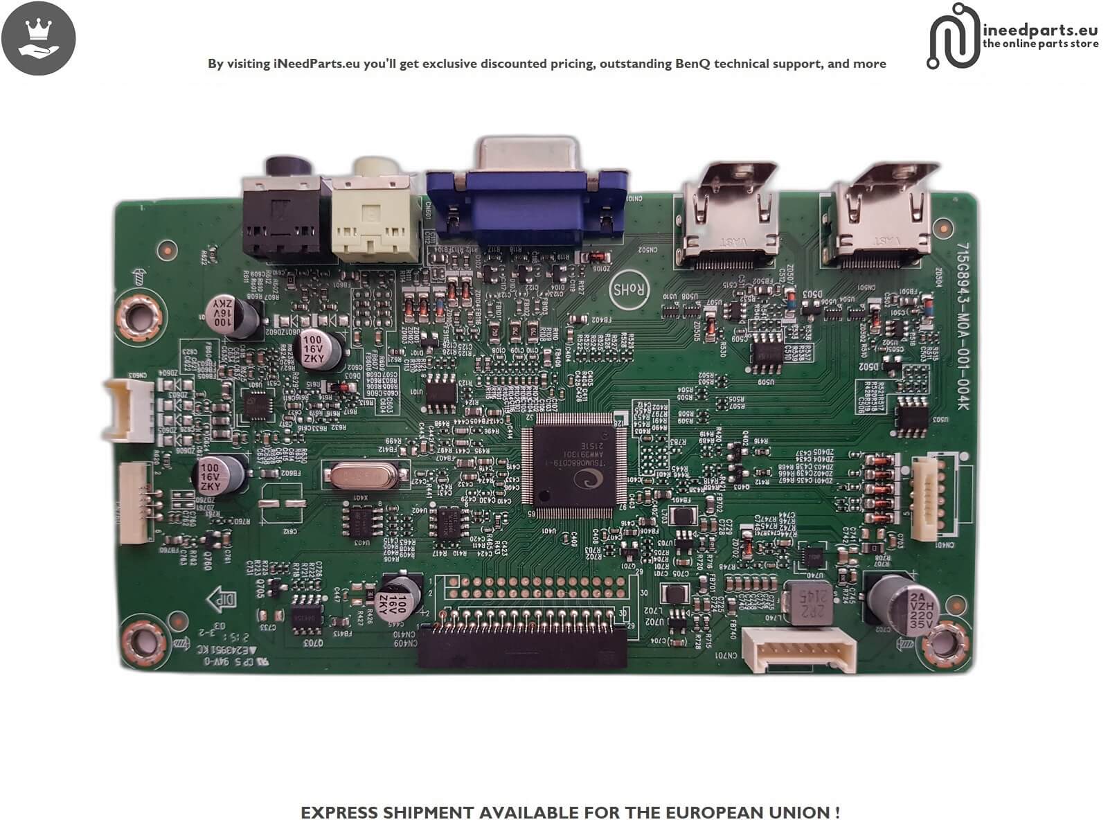 Interface Board LCD GW2283