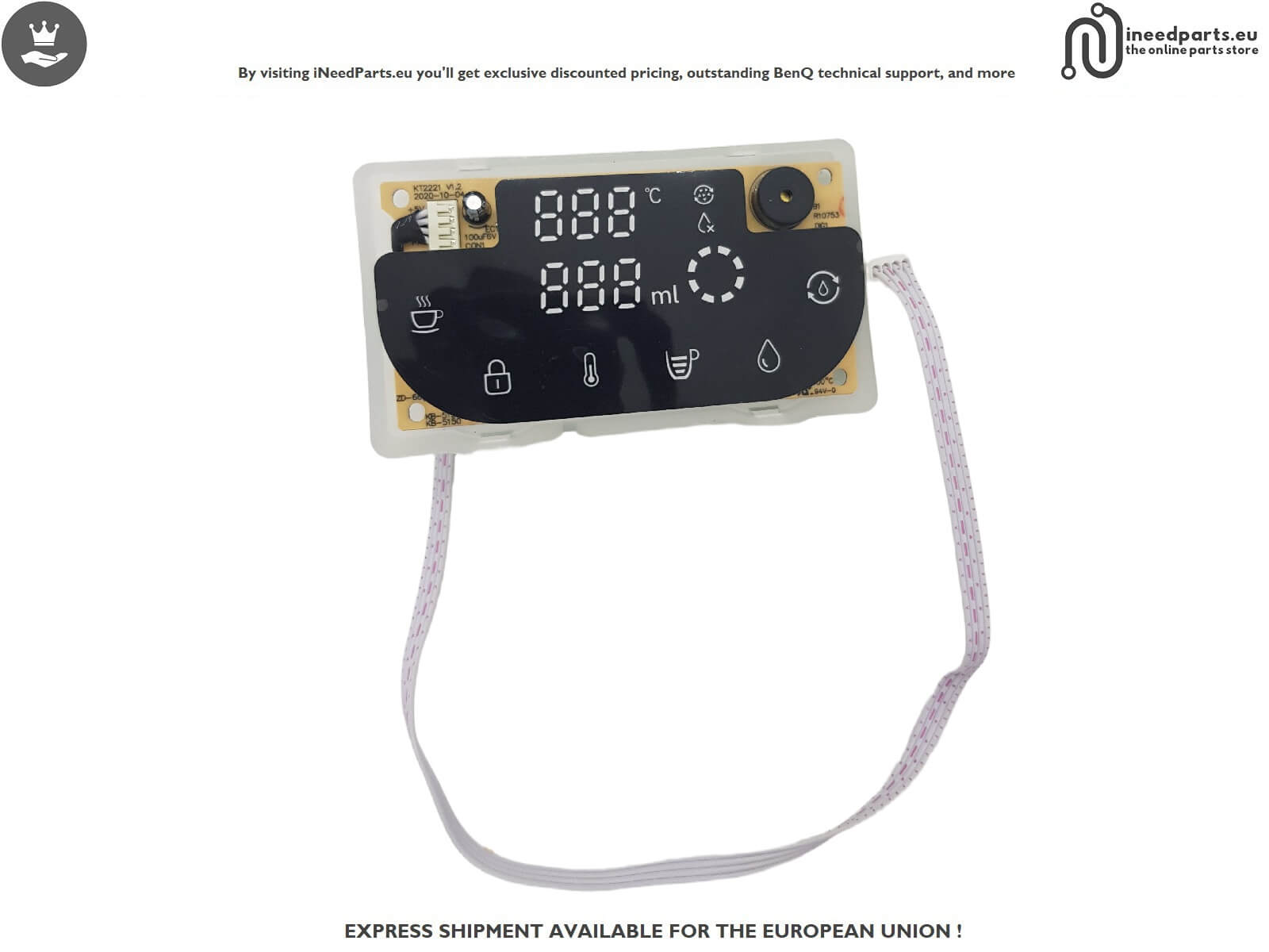 LCD for Philips ADD5910M/10 Water Station