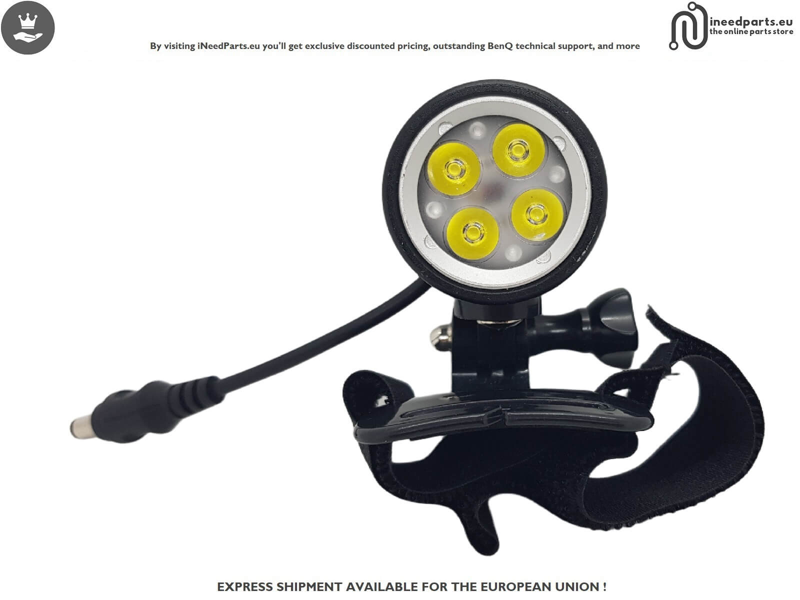 LED FPR for FISCHER Bicycle Helmet Lamp