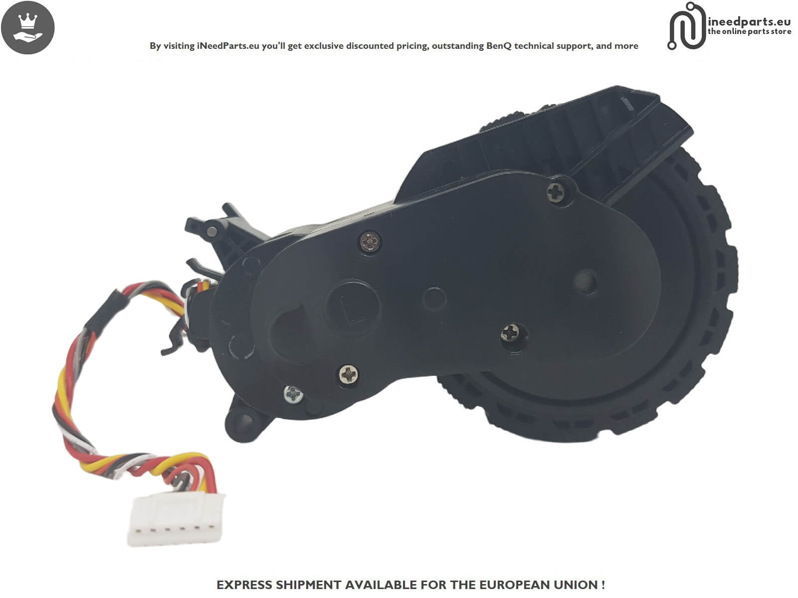 Left Wheel for iRobot Roomba 505 Plus Combo Vacuum Cleaner