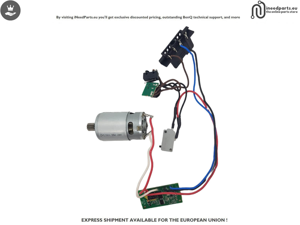 Motor and Controler for Greenworks G24SHTK2