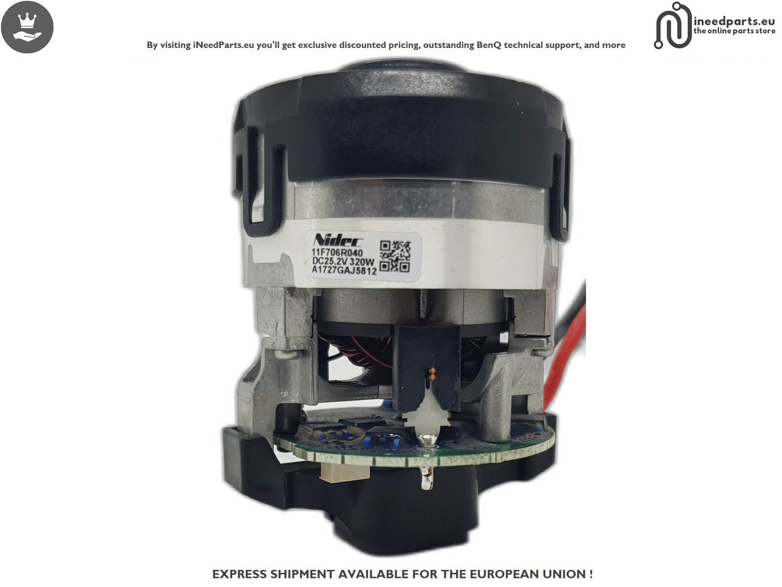 Motor for Rowenta XForce Flex 11.60 ,  RH9878