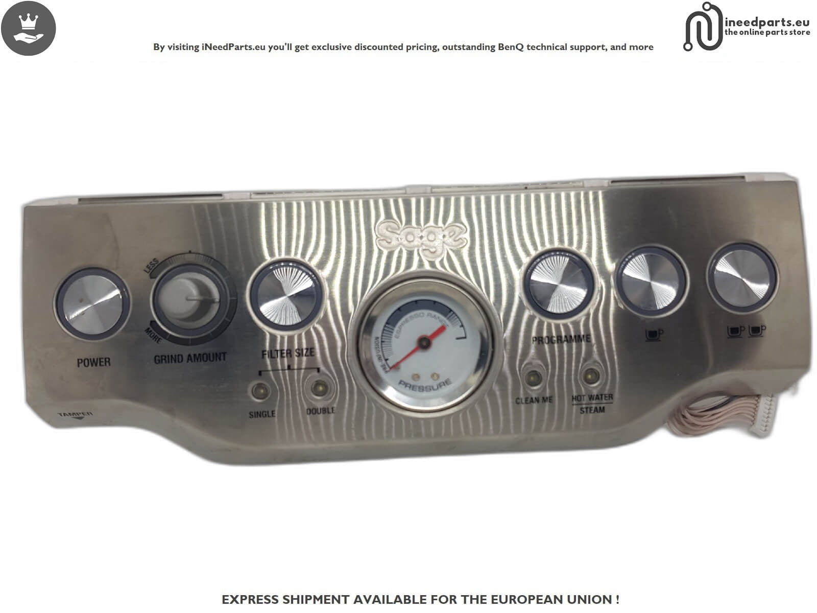 Panel Touch Control for Sage SES875BSS