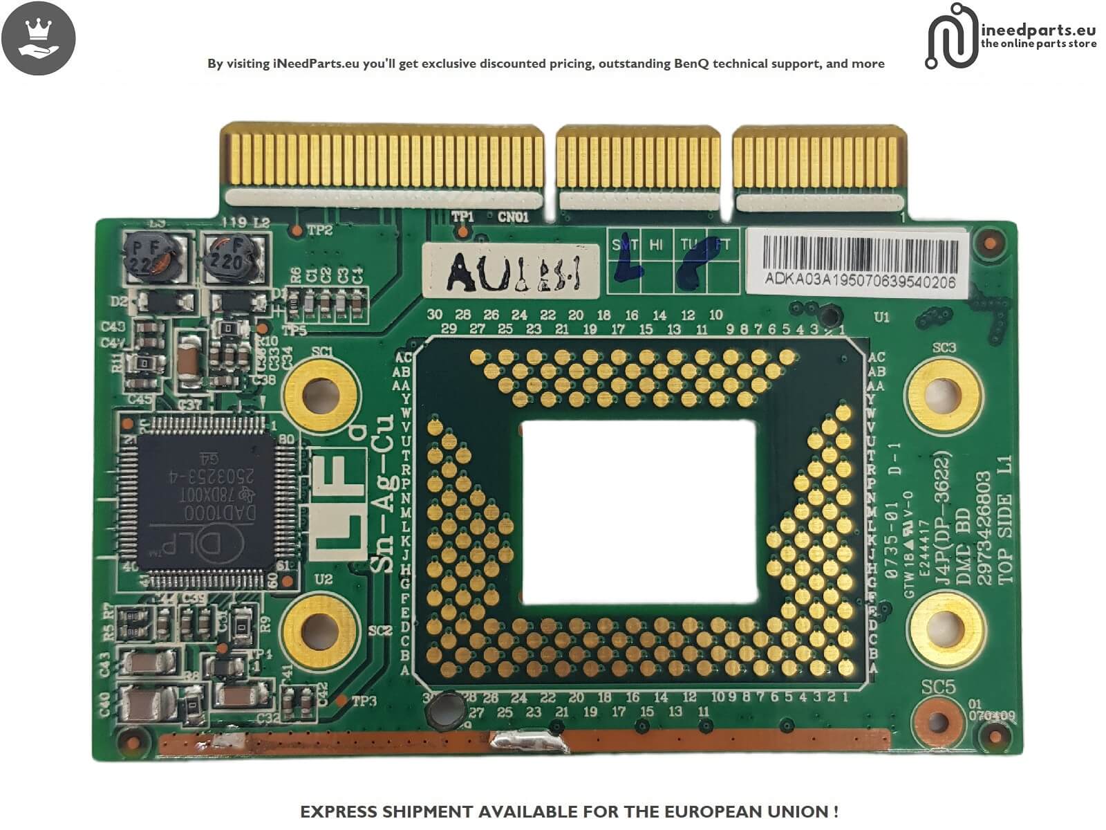 PCBA DMD BD J4P-01 SP820