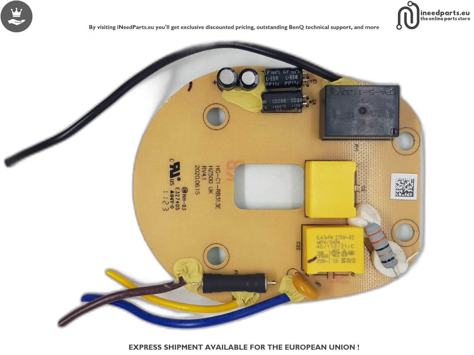 Power Board for Shark HZ500EUT HG-C1-R831 3E HZ500