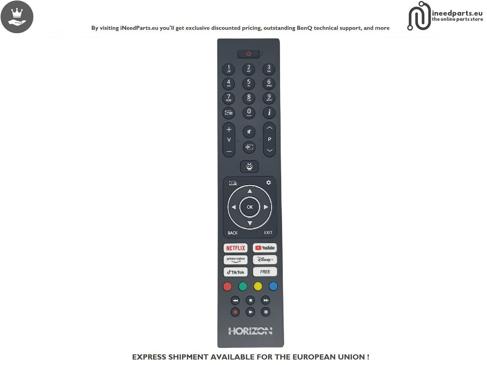 Remote control TV HORIZON 32HL6360H/D 30115818