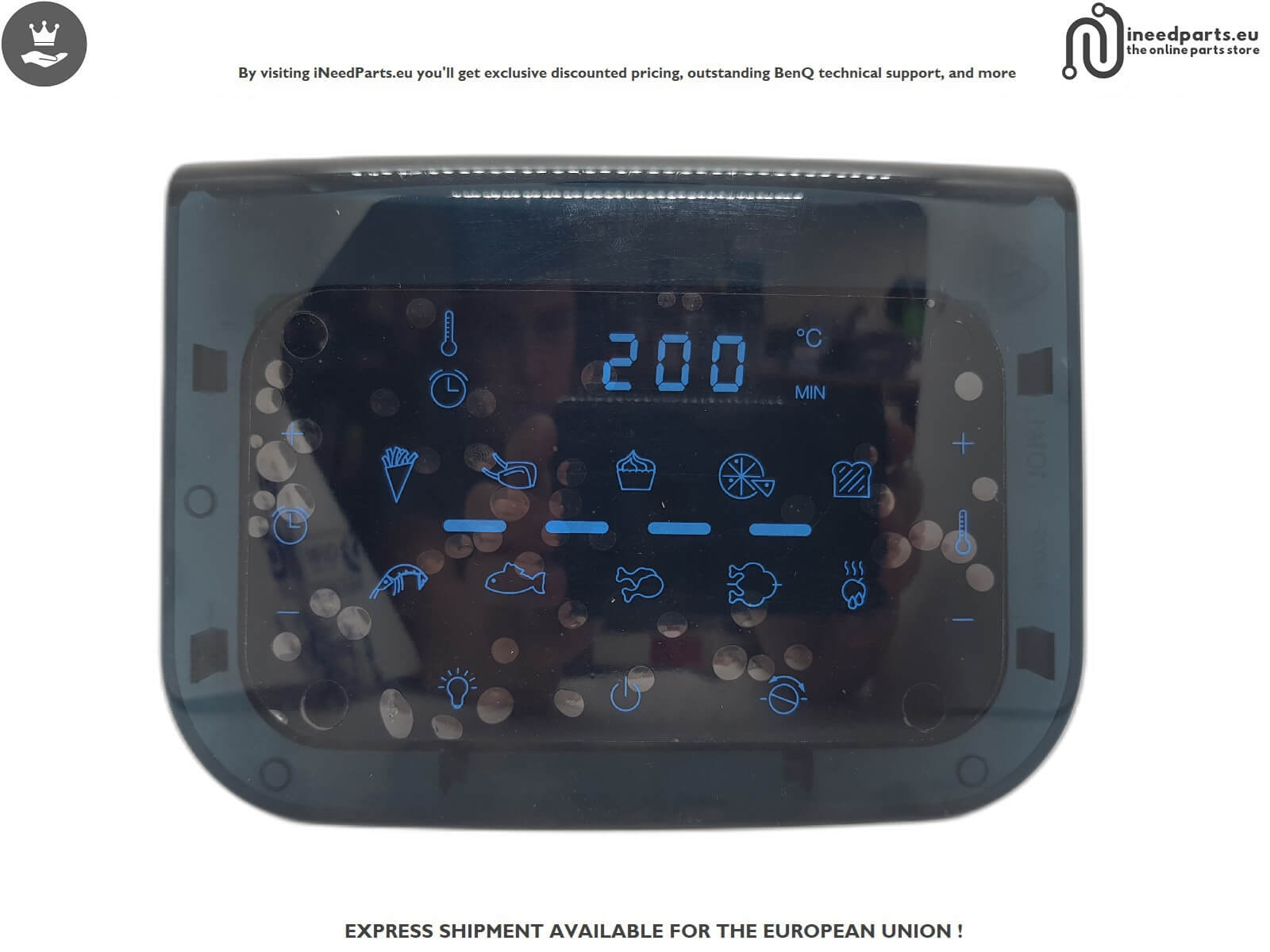 Touchscreen and Control Board for Princess 182075