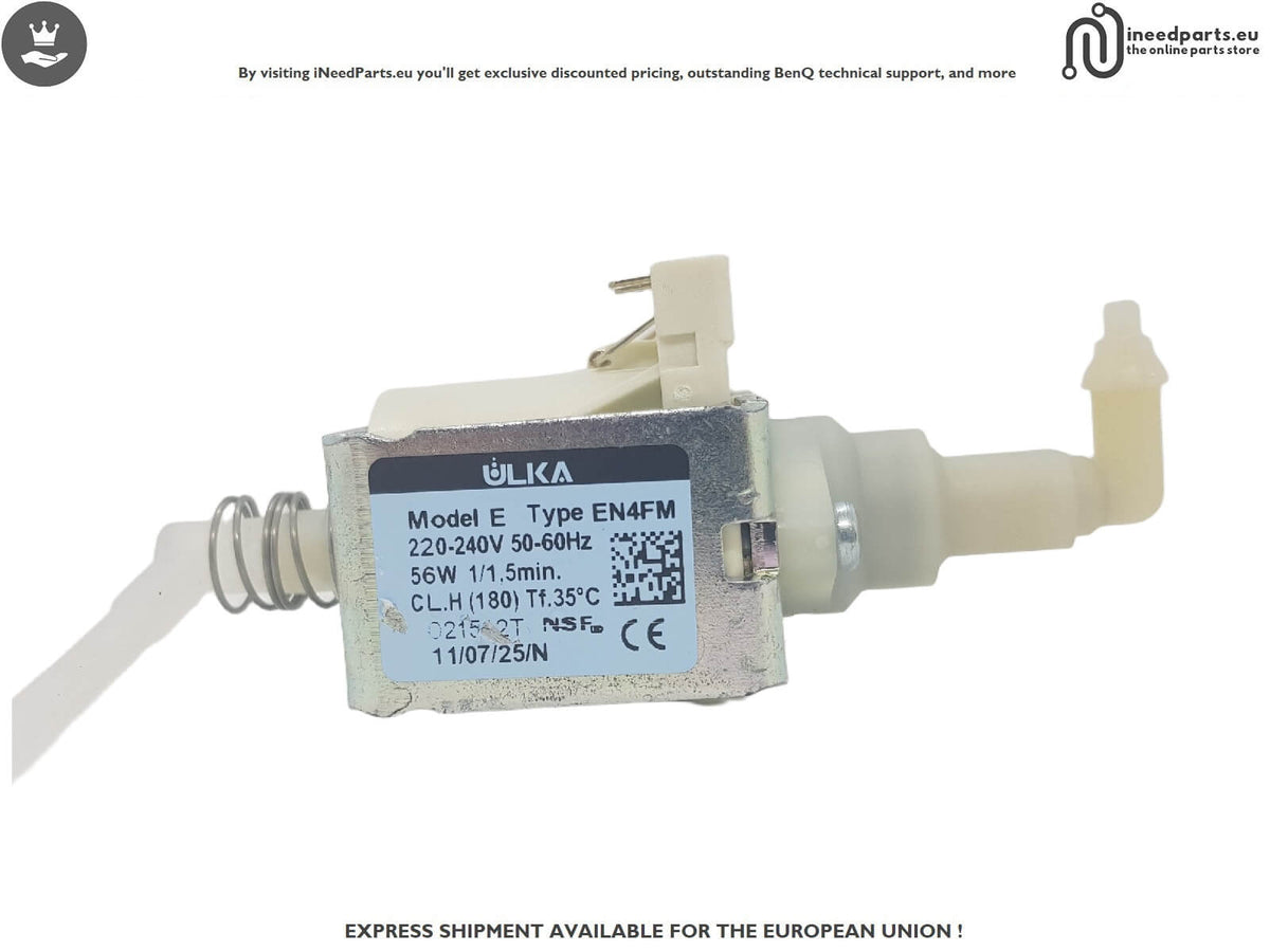 Water Pump for Delonghi EN80B Cofee Machine MODEL E  TYPE EN4FM  56 W  1/1.5 MIN
