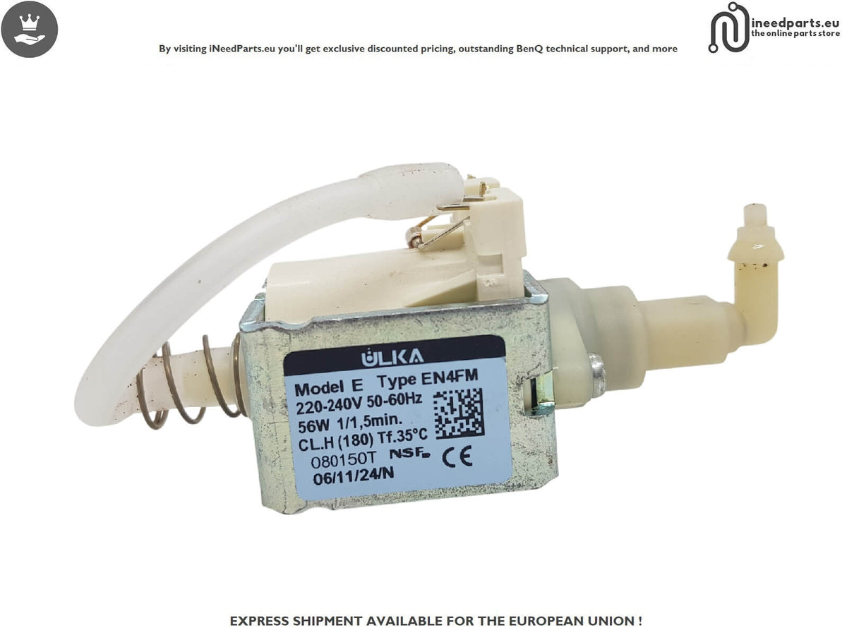 Water Pump for Krups Pixie Titane YY5290FD Model E  Type  EN4FM 56 W 1/1.5 MIN