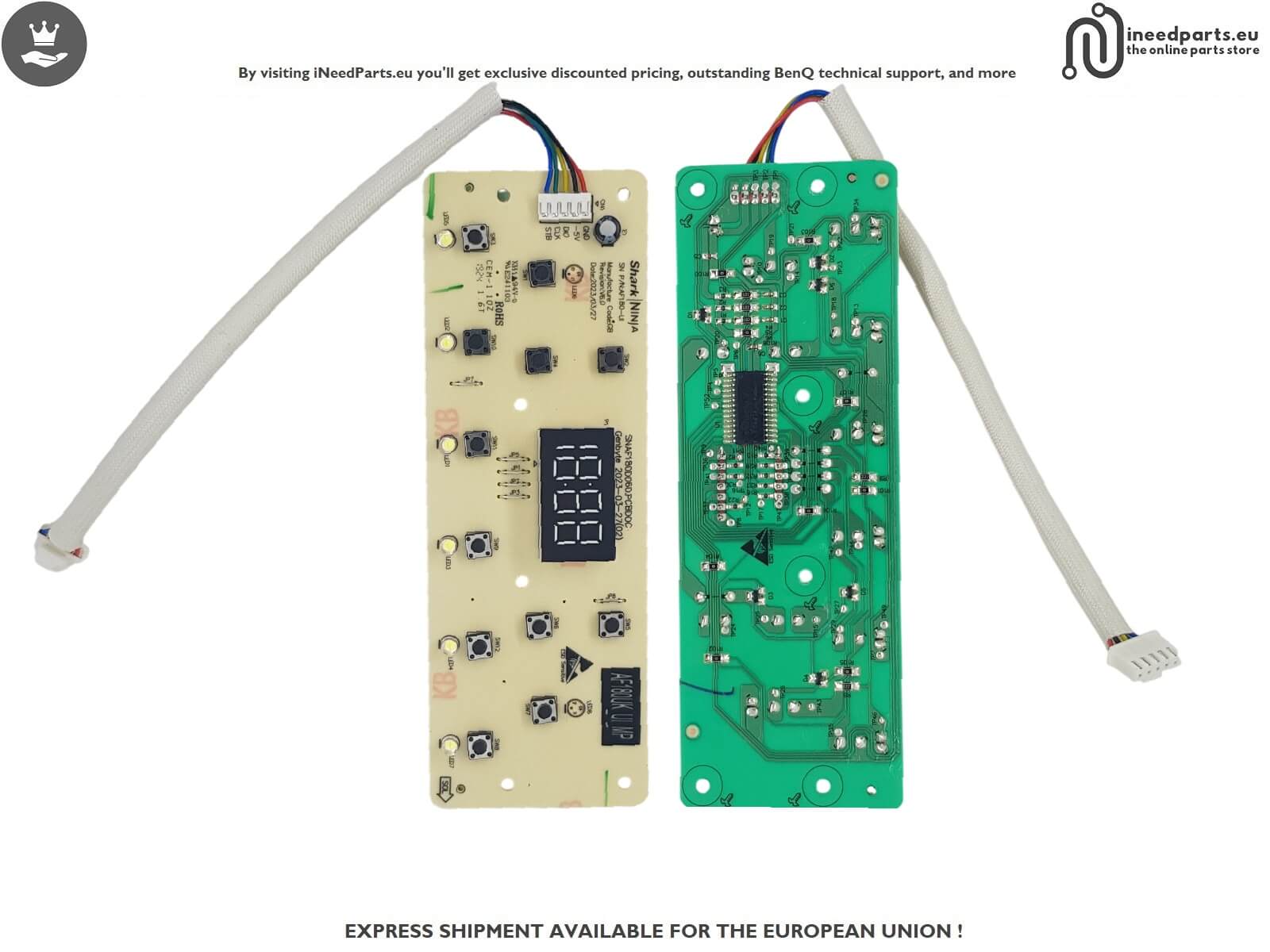 TOUCH BOARD FOR Ninja MAX PRO AF180EUCP Hot Air Fryer