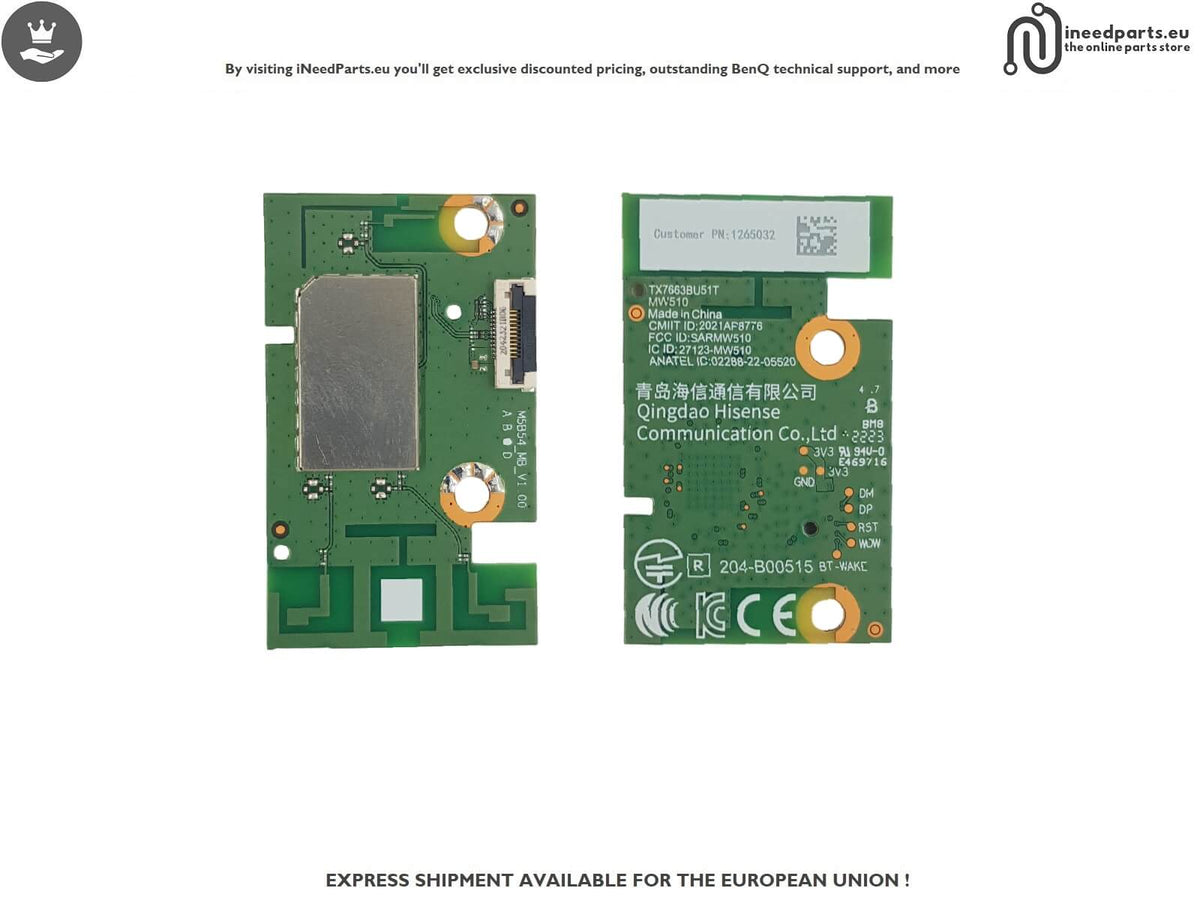 WiFi Board TV HISENSE 55A6BG M5B54_MB_V1