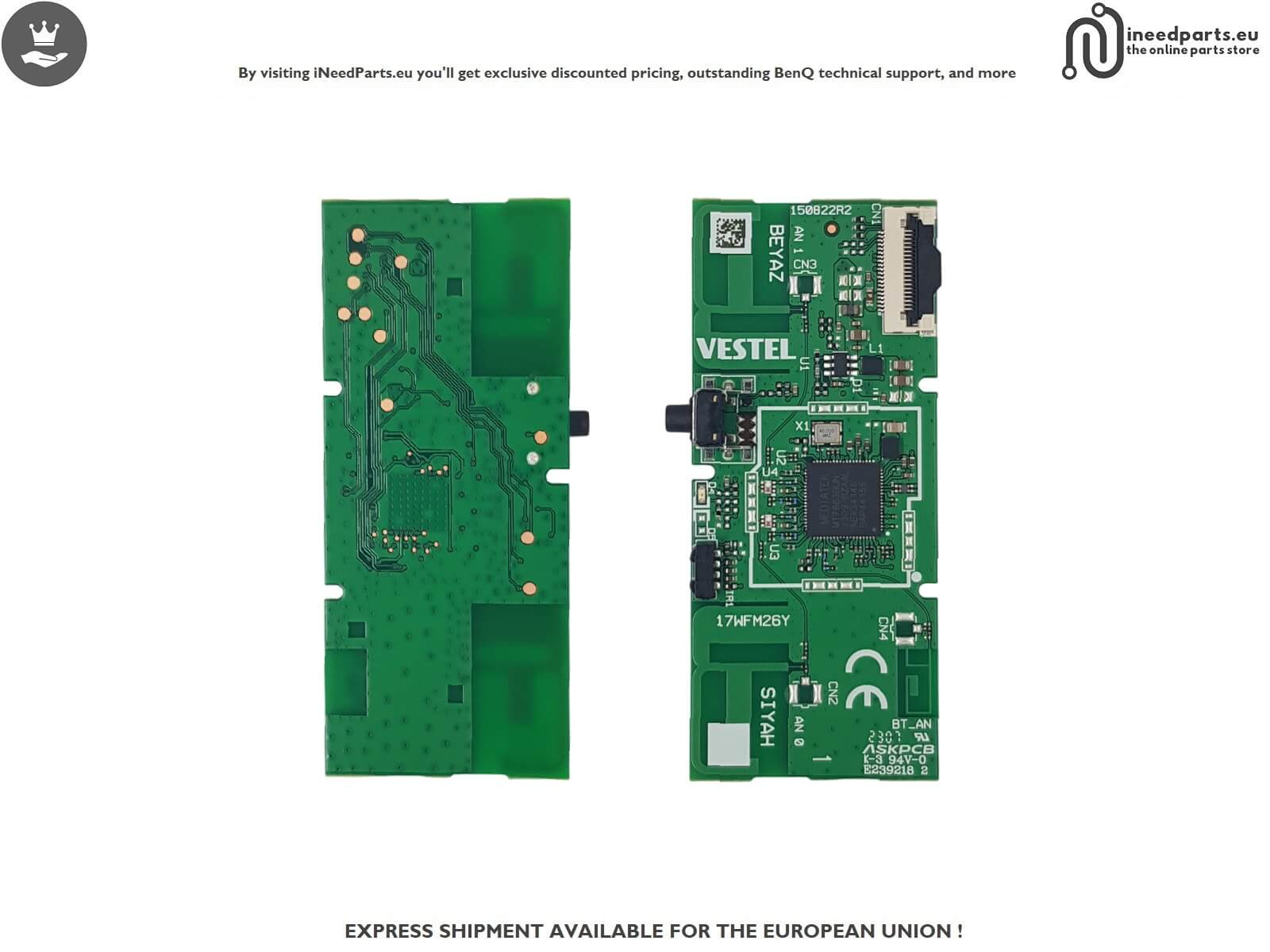 WiFi Board + BT TV FINLUX 43FUG7021 17WFM26Y