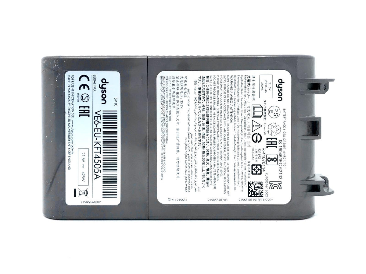 Battery Pack 6-CELL Dyson V8 Vacuum Cleaner 6INR21/70-1