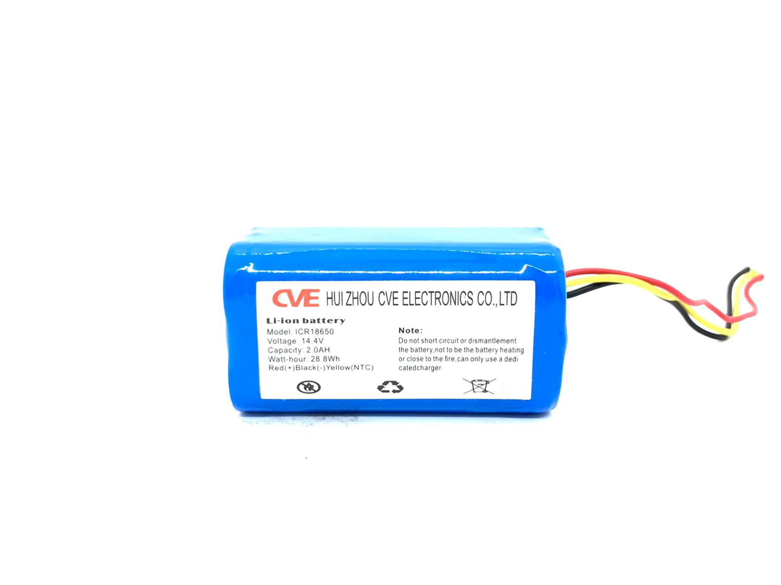 Battery Replacement ICR18650 14.4V 2AH