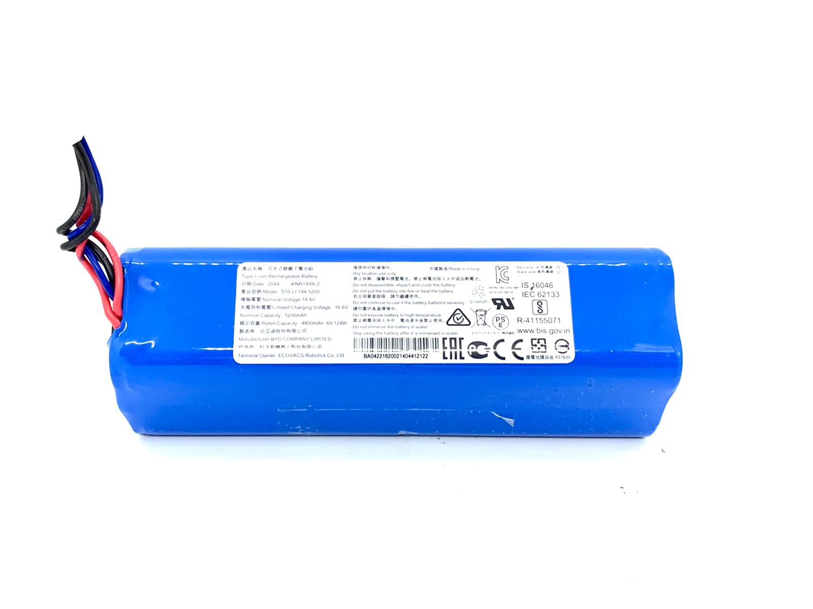Battery S10-LI-144-5200 Ecovacs Deebot Ozmo 950