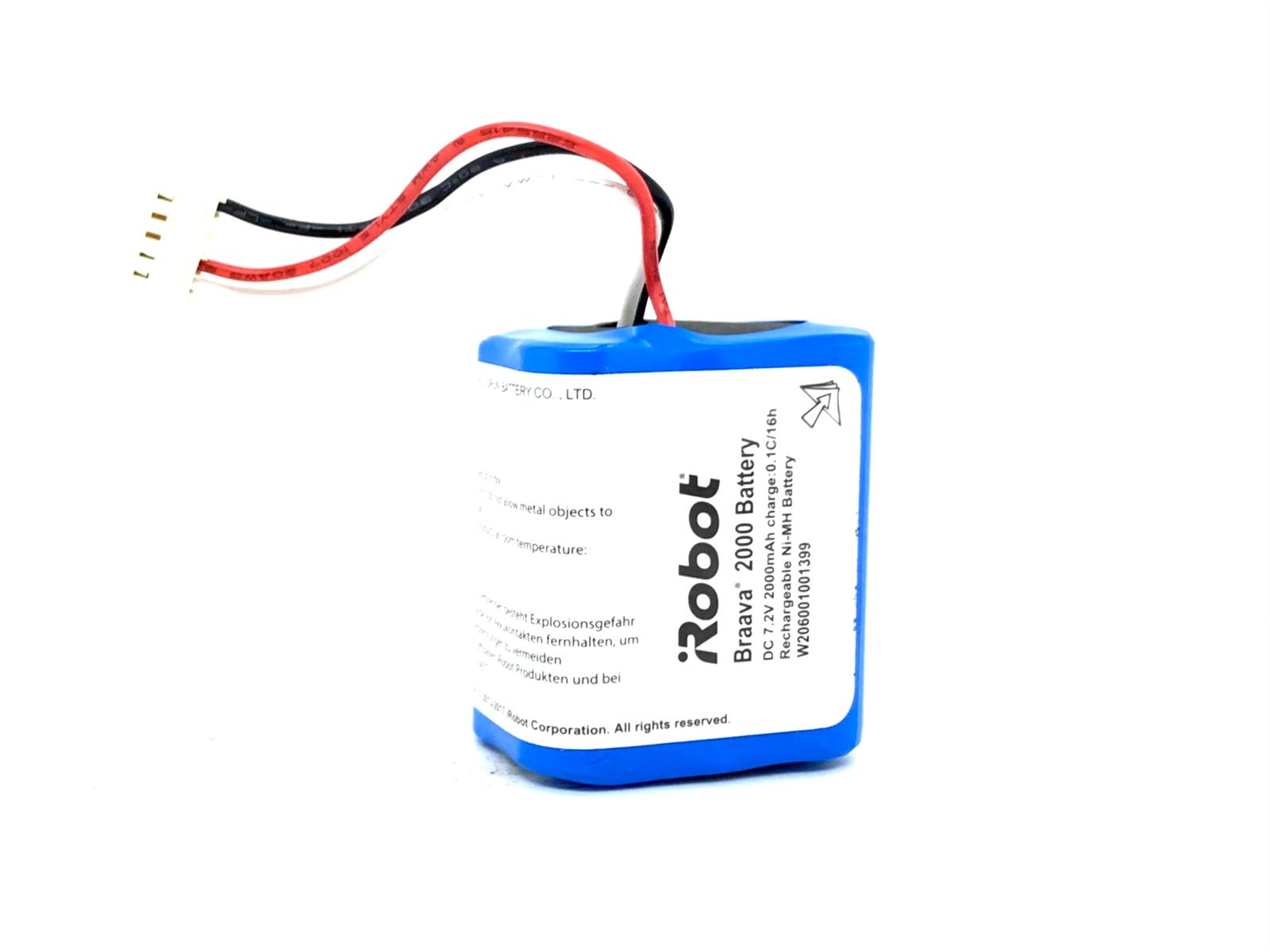 Battery W206001001399 iRobot Braava 390T