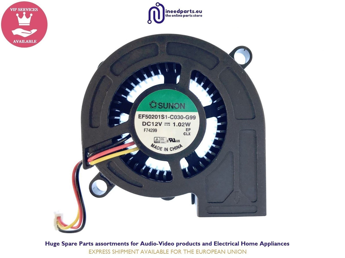 Blower Fan 53.3x52.1x21.5 Sunon EF50201S1-C030-G99 BenQ TW533