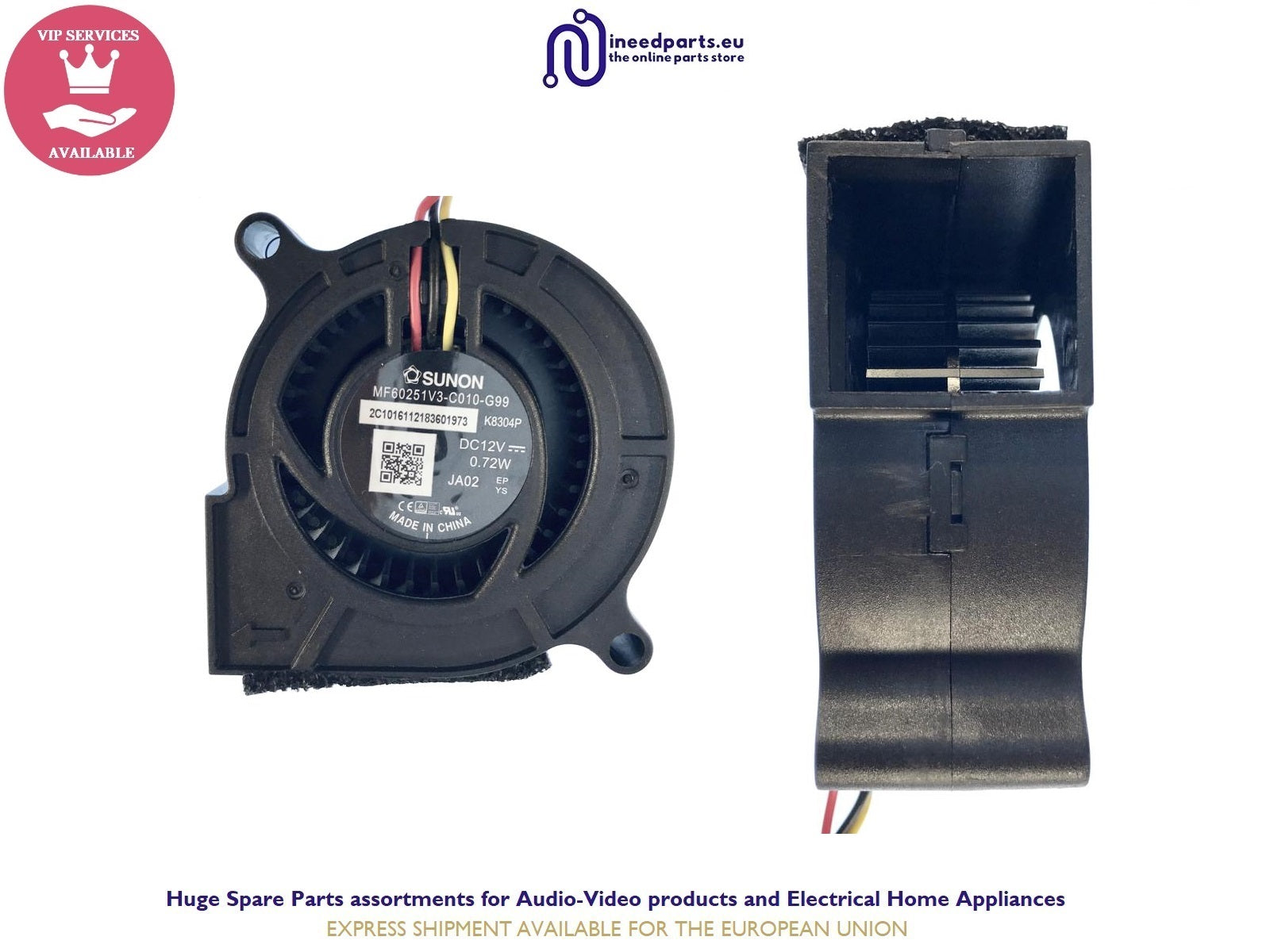 Blower Fan 20N704S310 Dreame D9 Stock - iNeedParts