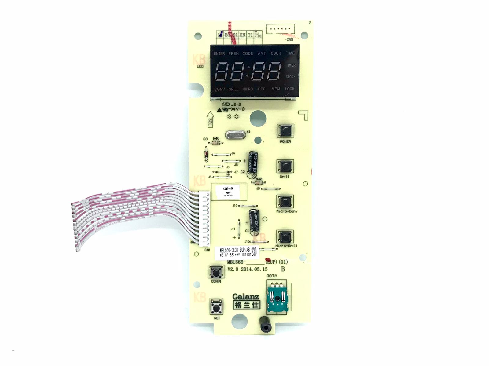 Control Display Board Bomann MWG2285 H CB