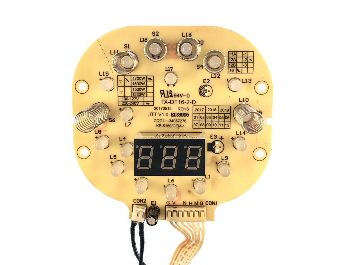 Display Board For Princess Digital Family Aerofryer CQC11134057276