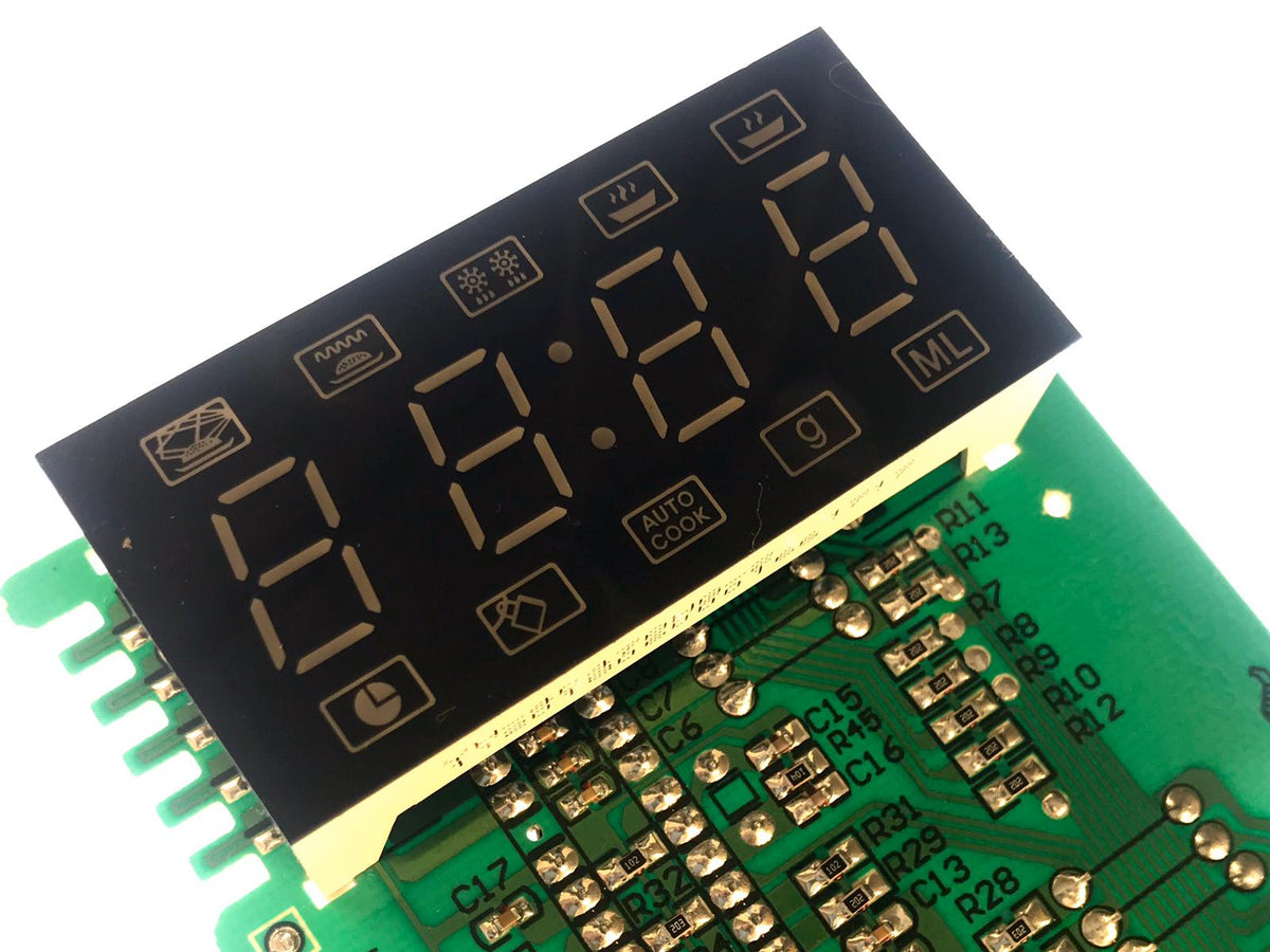 Display Control Board For Sharp R28STW Microwave MD1001L