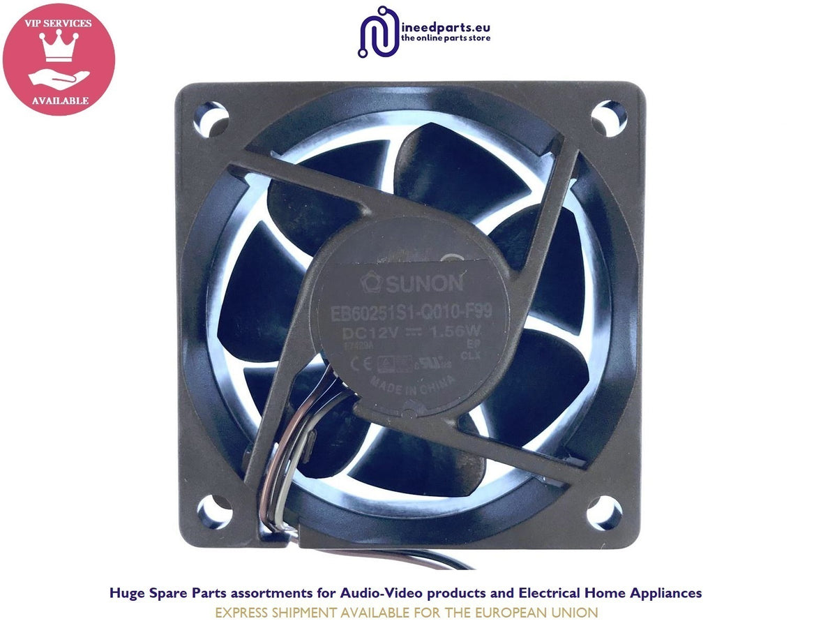 Fan 60x60x25 Sunon EB60251S1-Q010-F99 BenQ MS531 MX532 TW533 W1050
