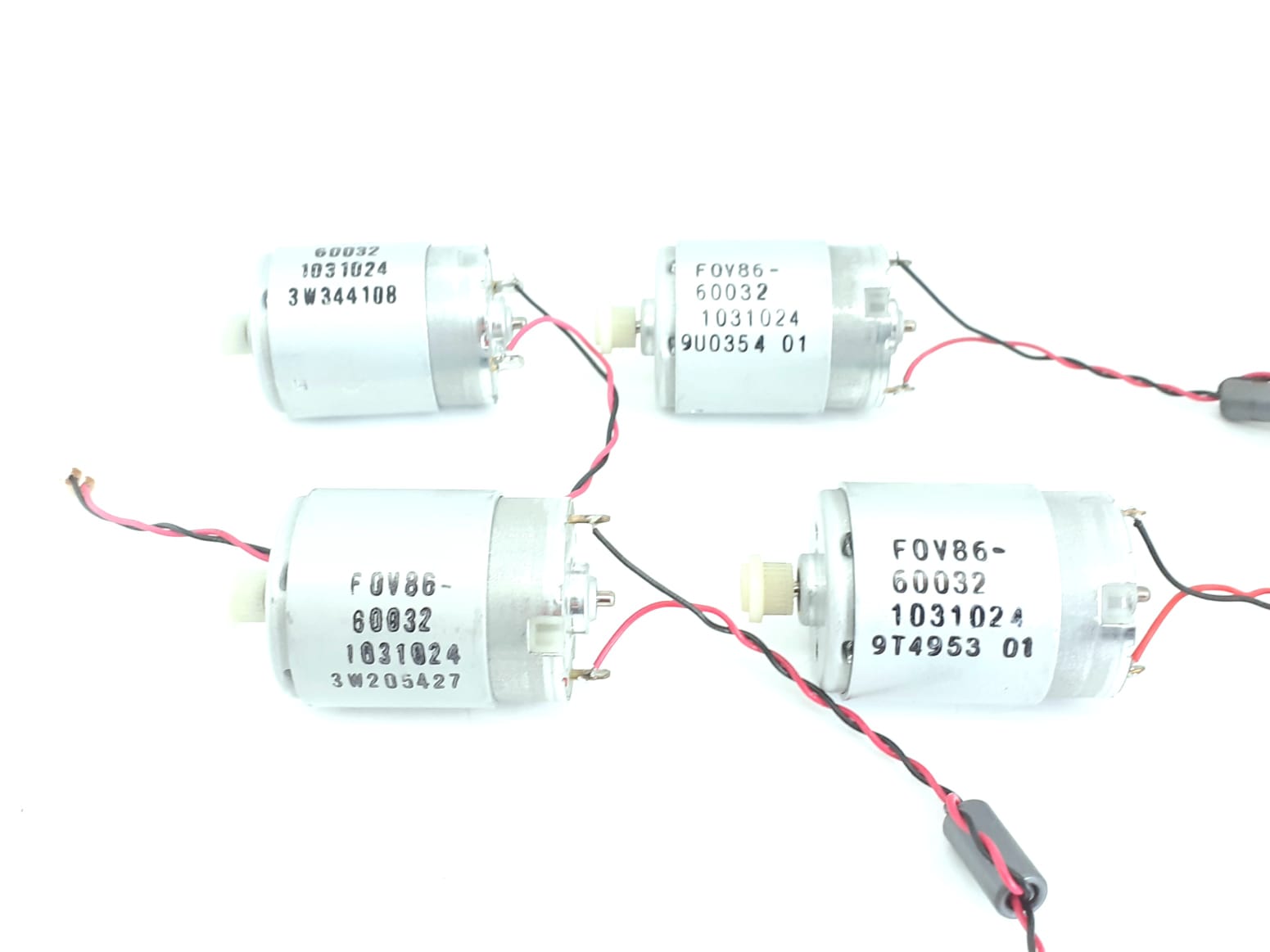 Lot of 4 Main Printer Motor F0V86 60032