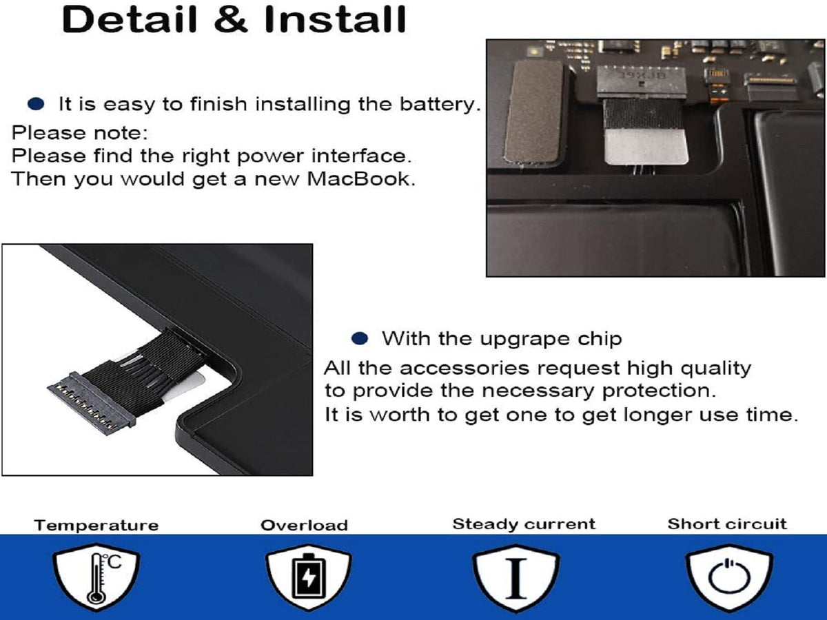 OEM Battery MacBook Air 13 A1496 A1405 A1377