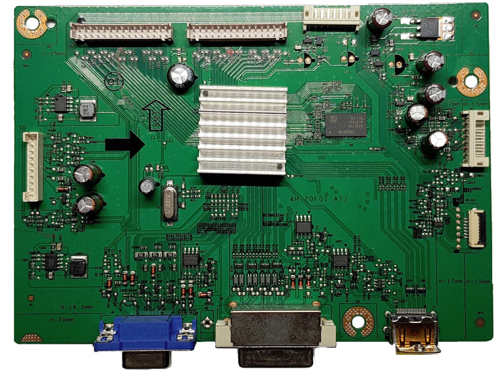 INTERFACE BOARD FOR BENQ LCD XL2411 5D.LEL02.001 4H.2E01.A12