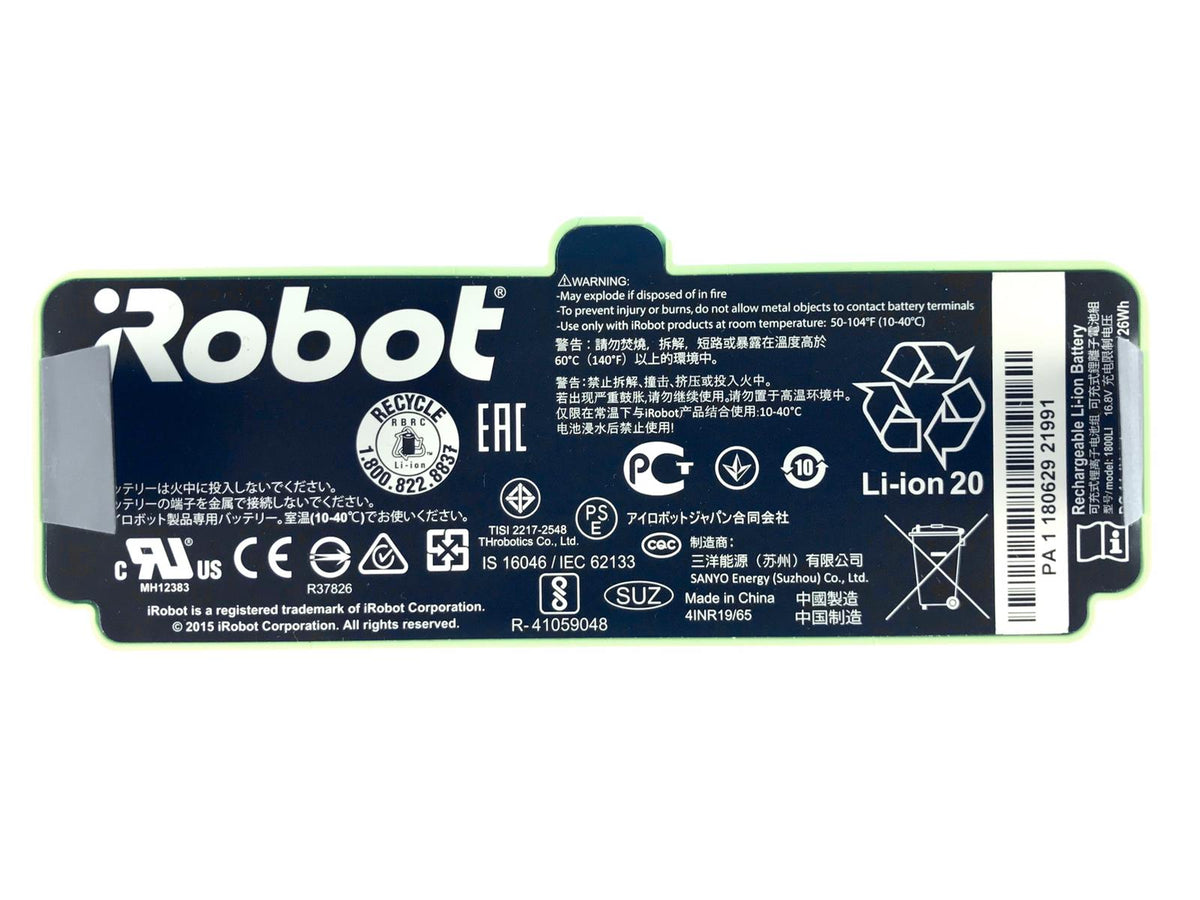 Rechargeable Li-ion Battery Roomba 960