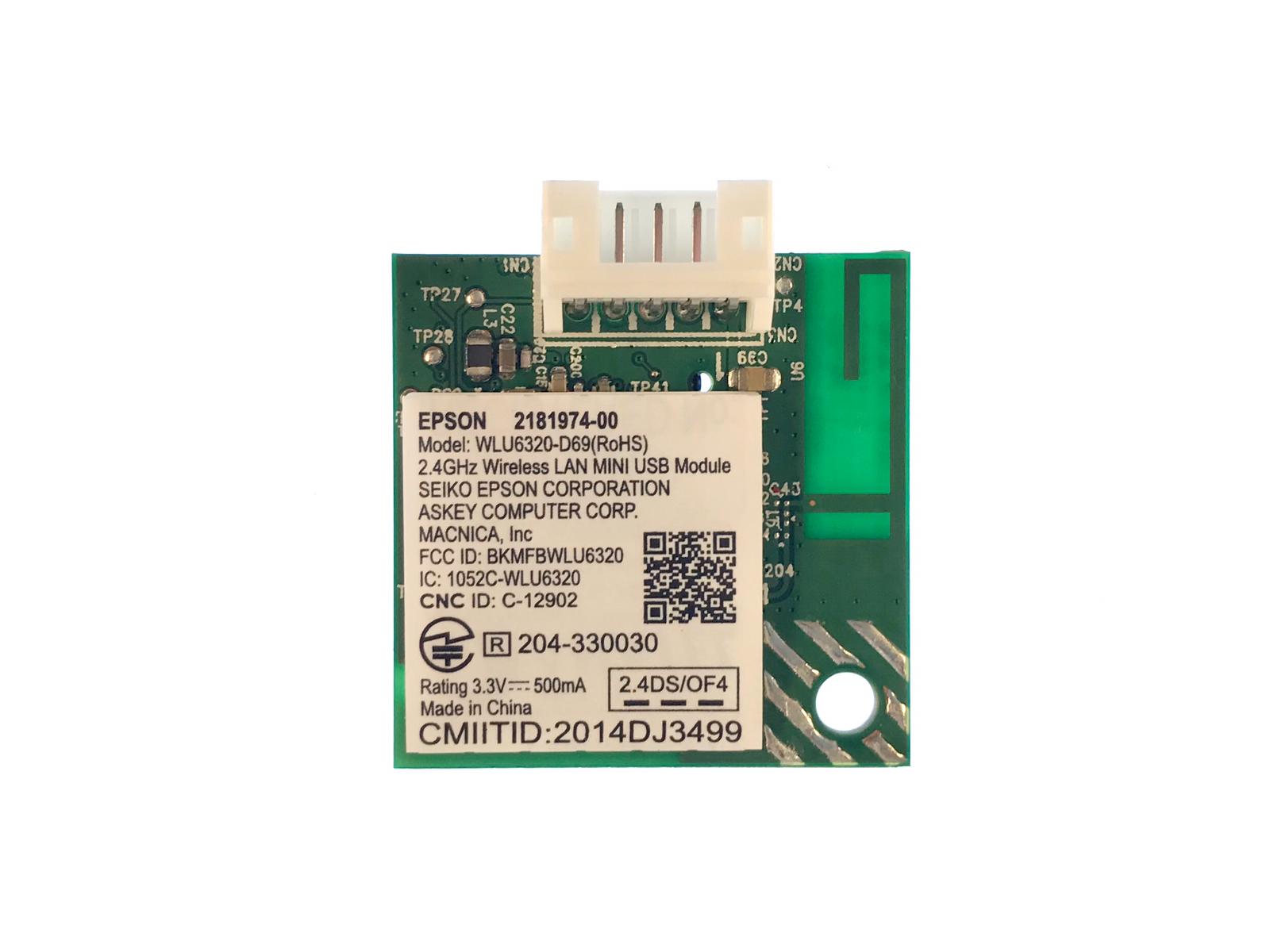 WLAN Module For Epson WF-2630wf Printer 2181974-00